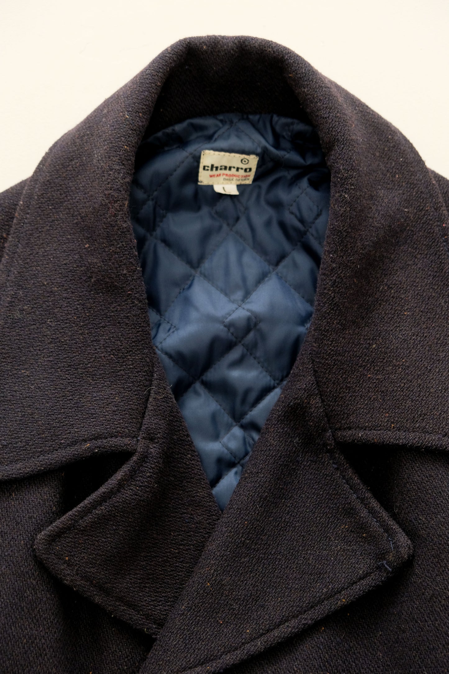 Wool Peacoat — Charro — L