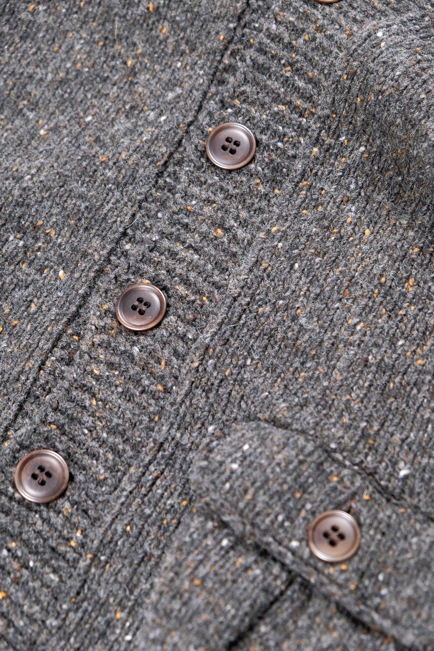 Cardigan 100% Wool — L