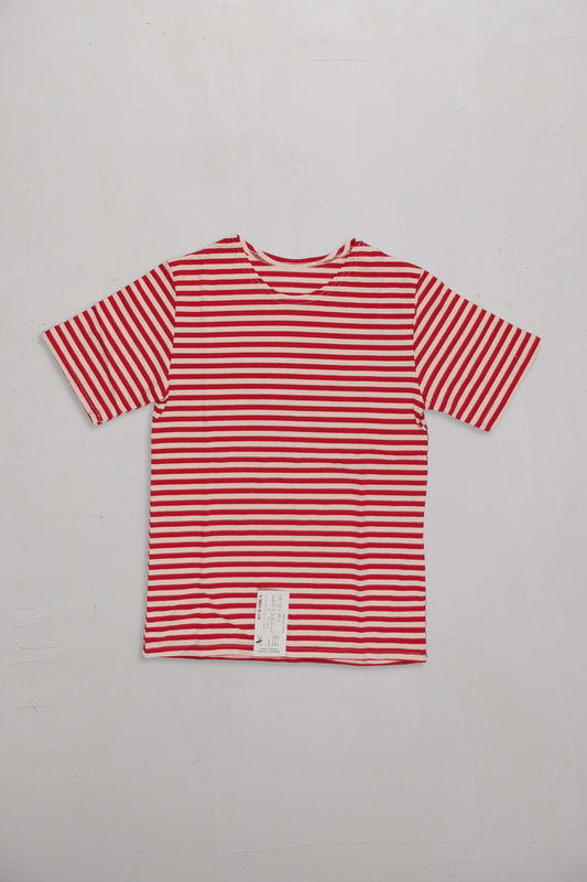 Striped Military T-shirt—S