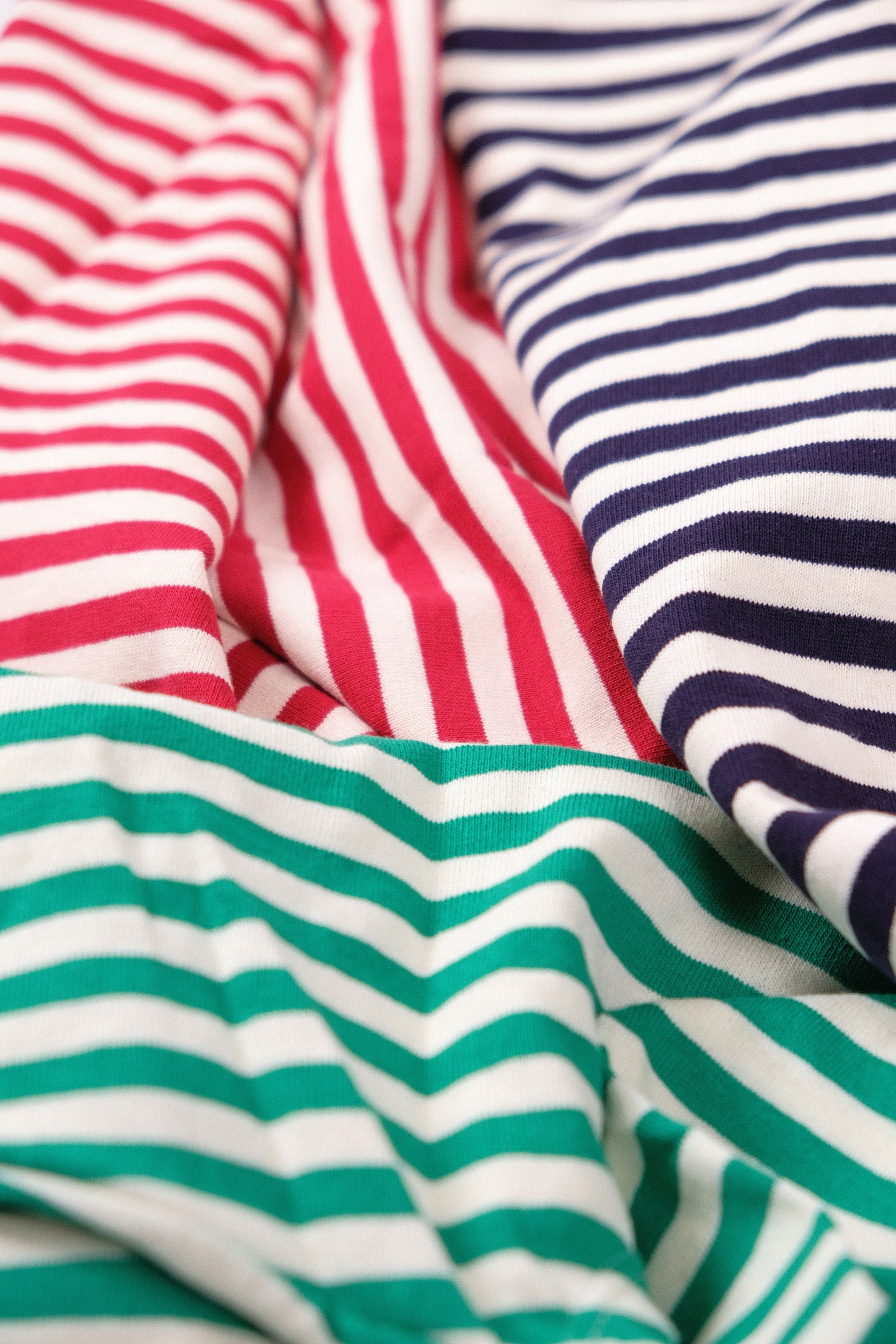 Striped Military T-shirt—S