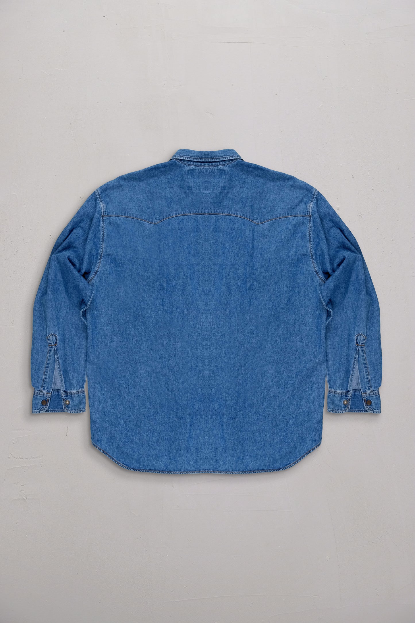 Levi's Denim Shirt, Orange Tab — L