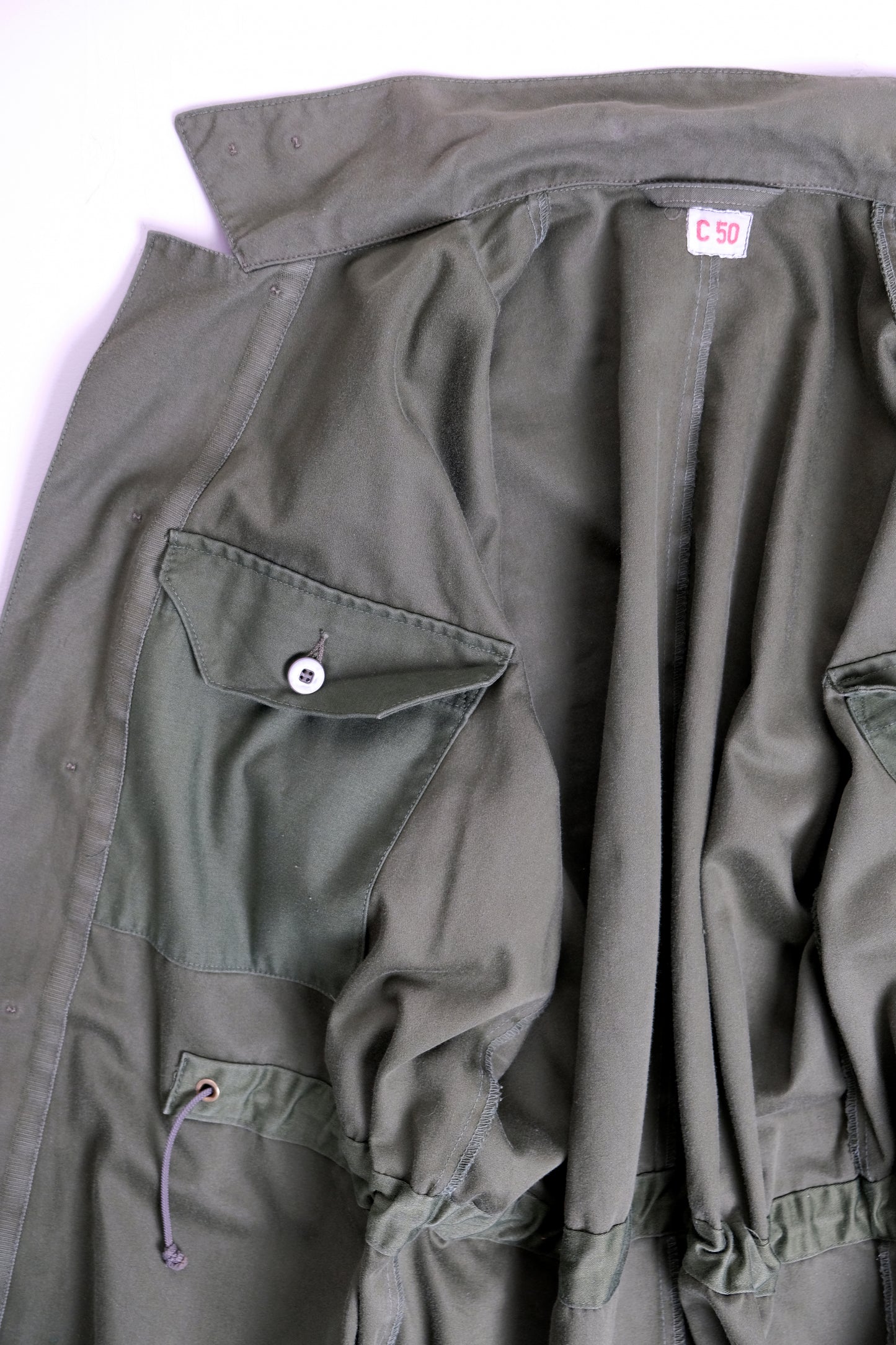 Swedish Army M48 Military Shirt —M/L