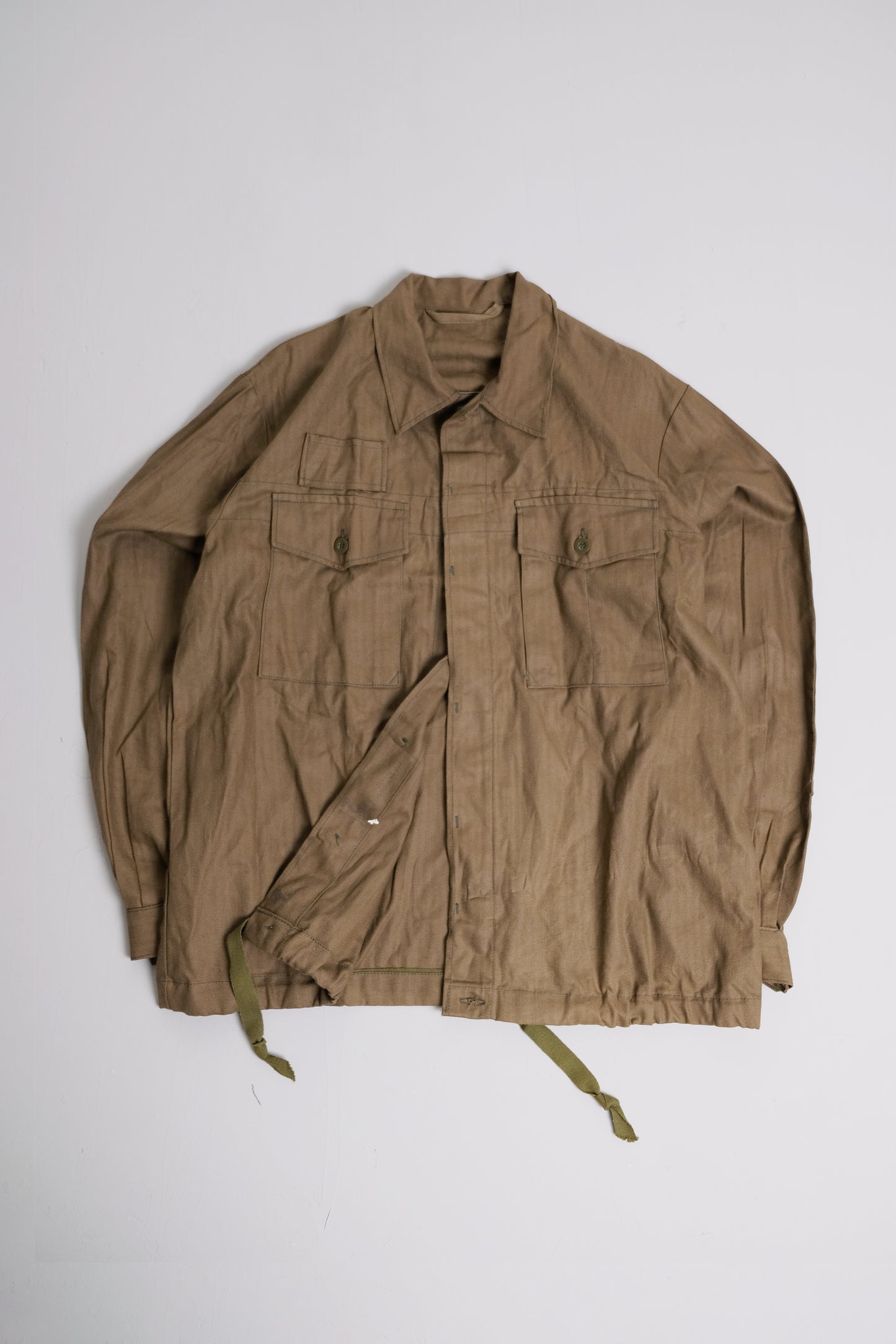 Czechoslovakian Brown/Khaki Army Shirt