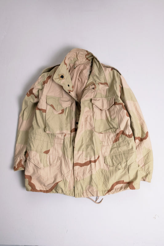 M-65 — Giacca da campo per climi freddi Desert Camo — L