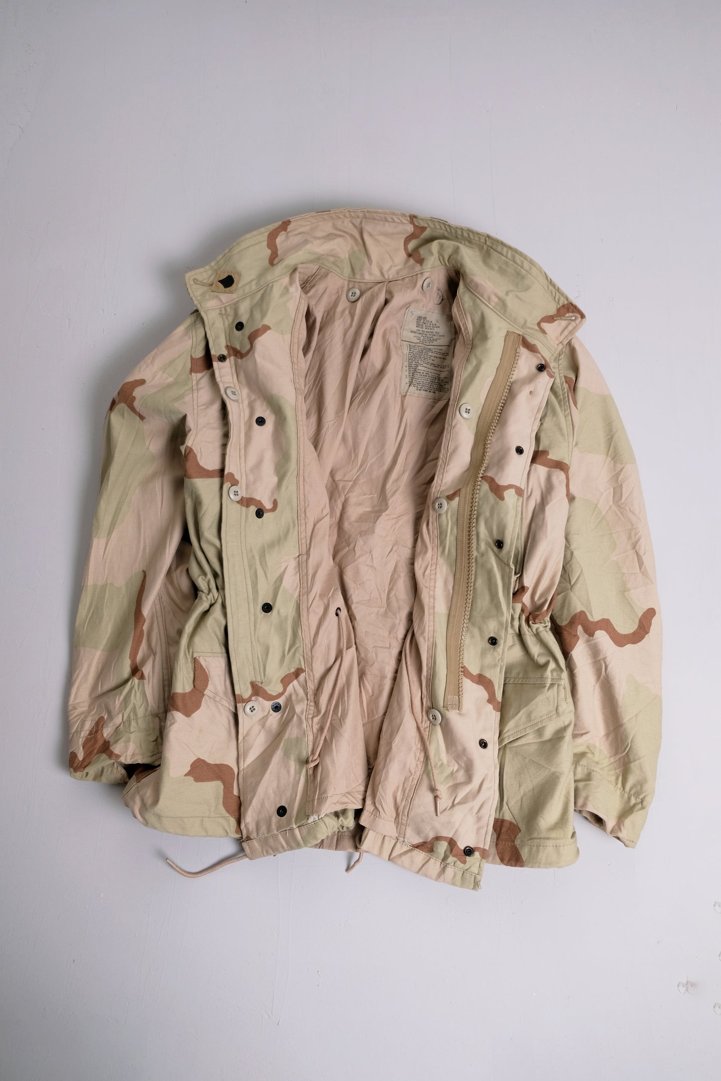 M-65 — Giacca da campo per climi freddi Desert Camo — L