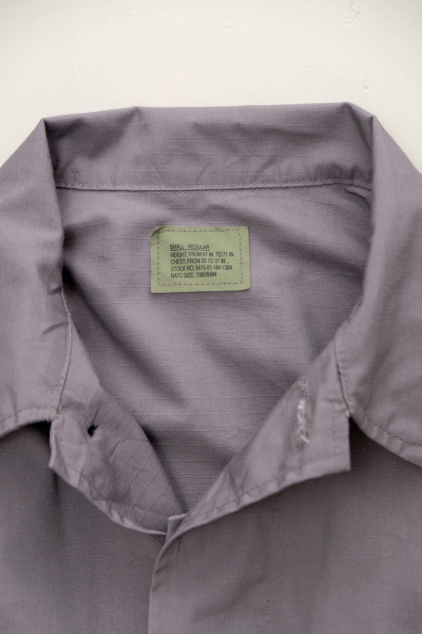 Light Prune Color Workwear Shirt — M