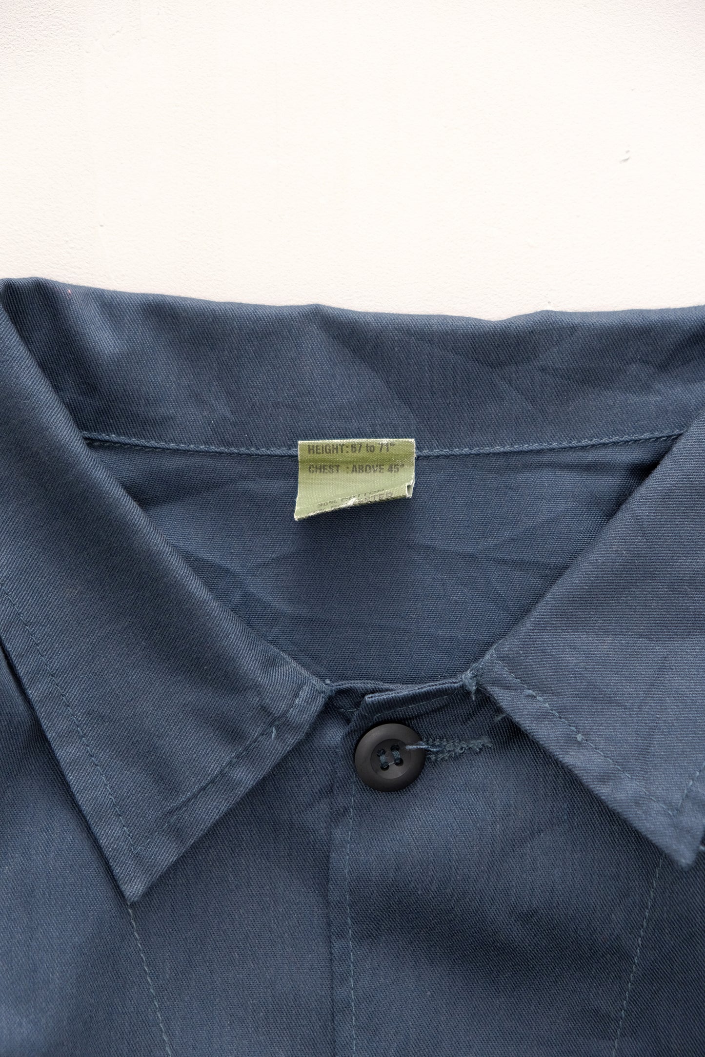 Camicia militare blu pietra - XL