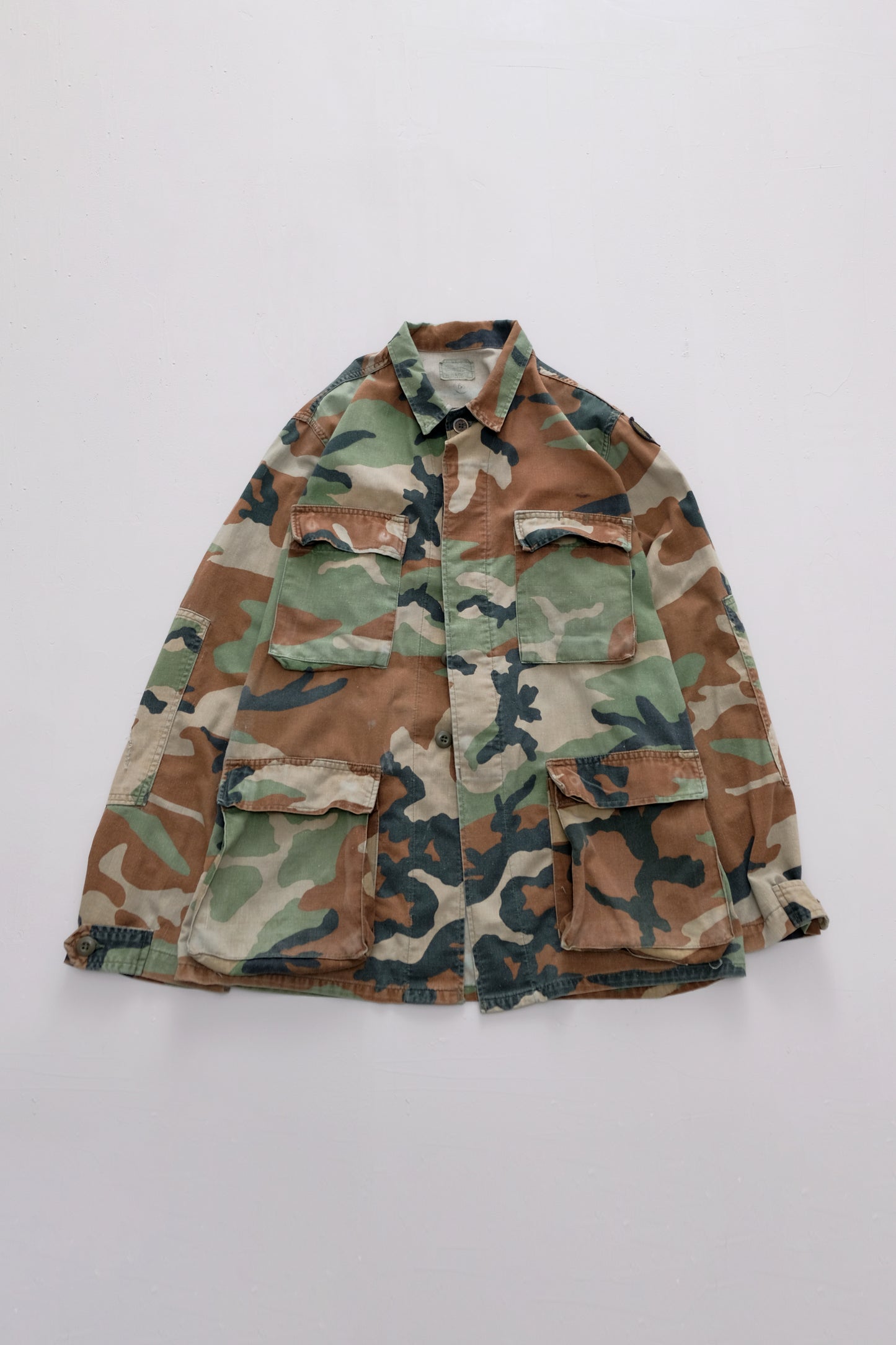 USA Camo Military Shirt — S