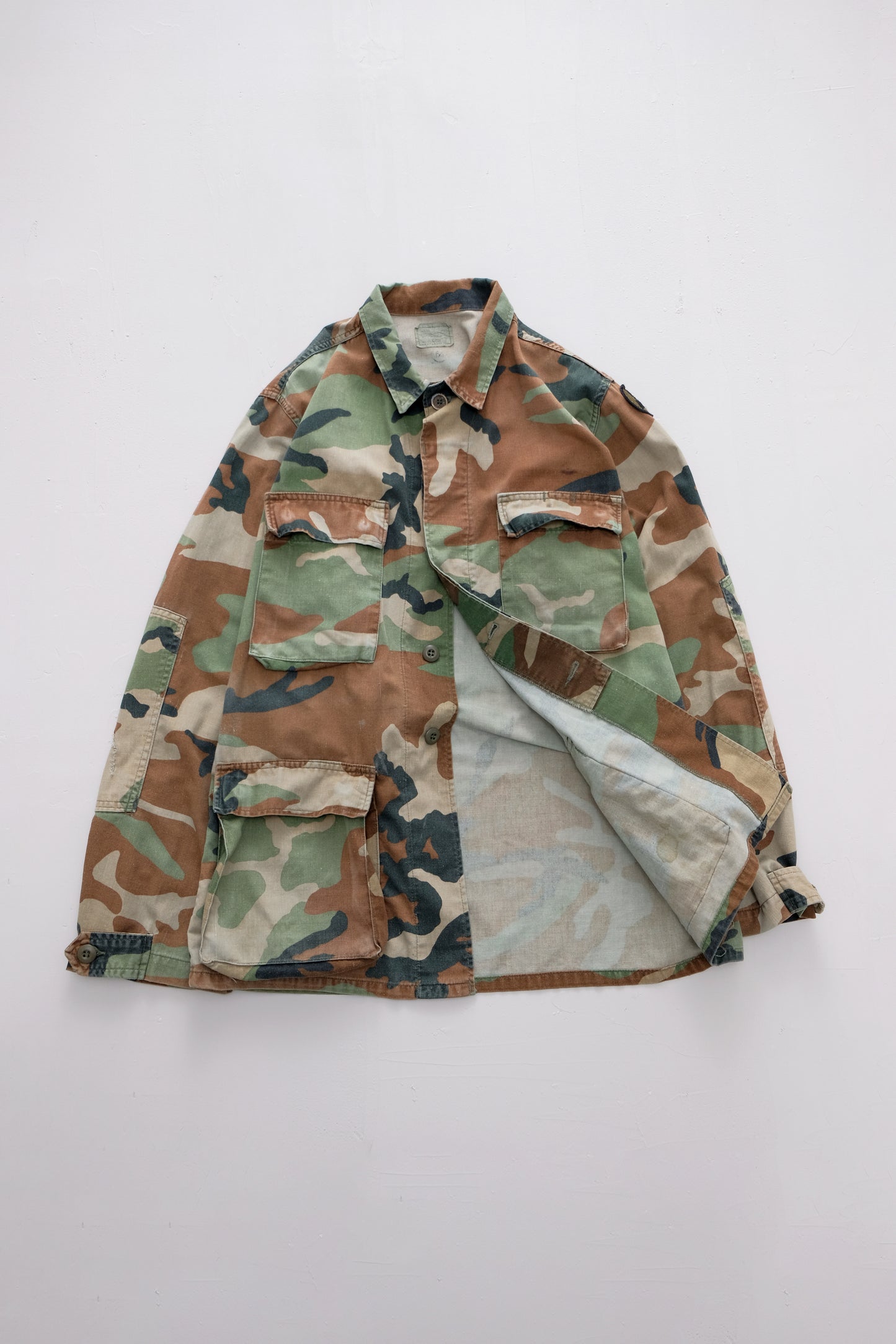 USA Camo Military Shirt — S