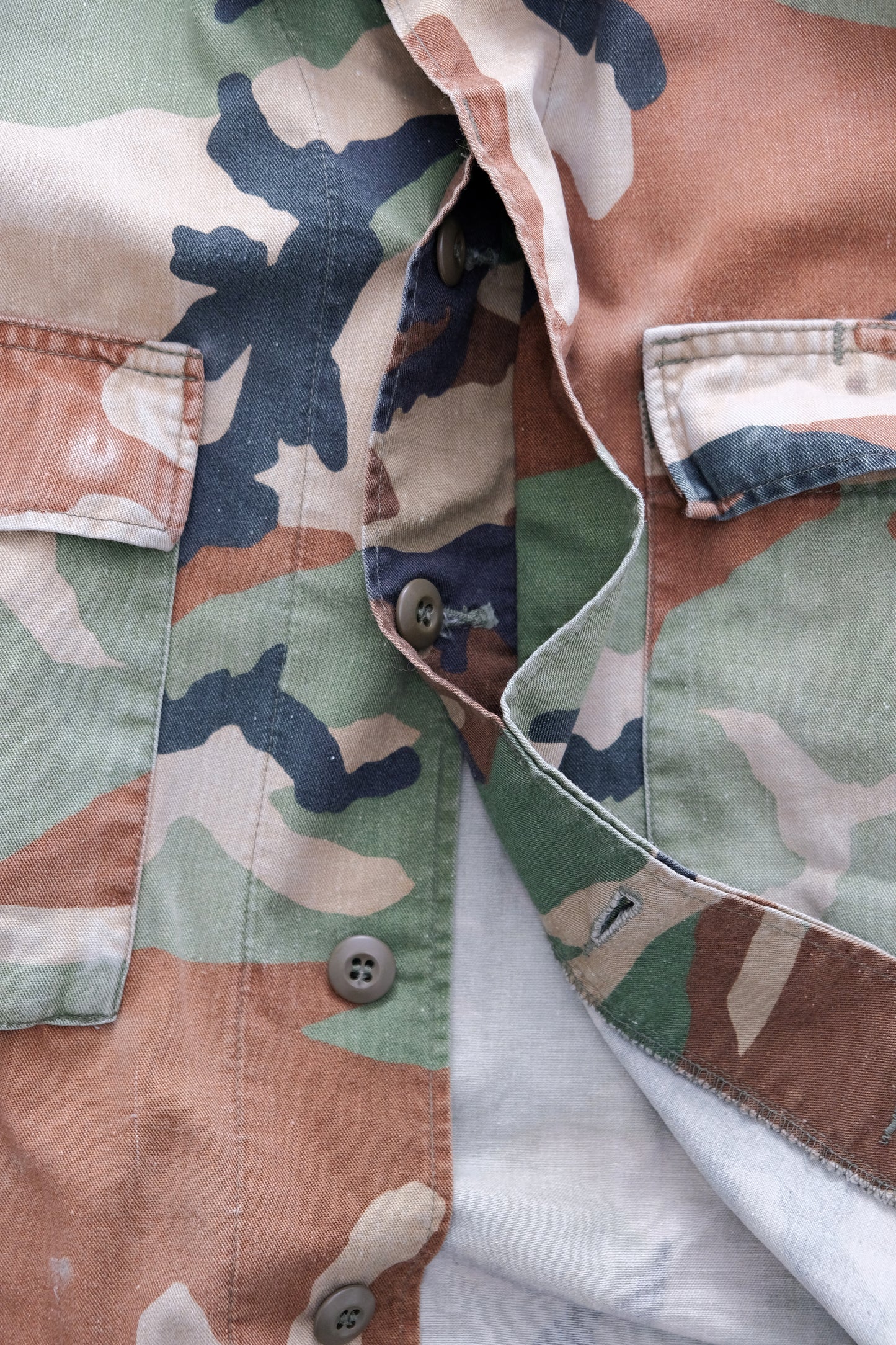 USA Camo Military Shirt — S