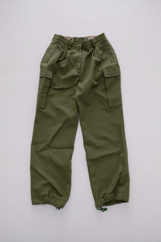 Pantaloni dell'esercito tedesco blu cargo verde - S/M