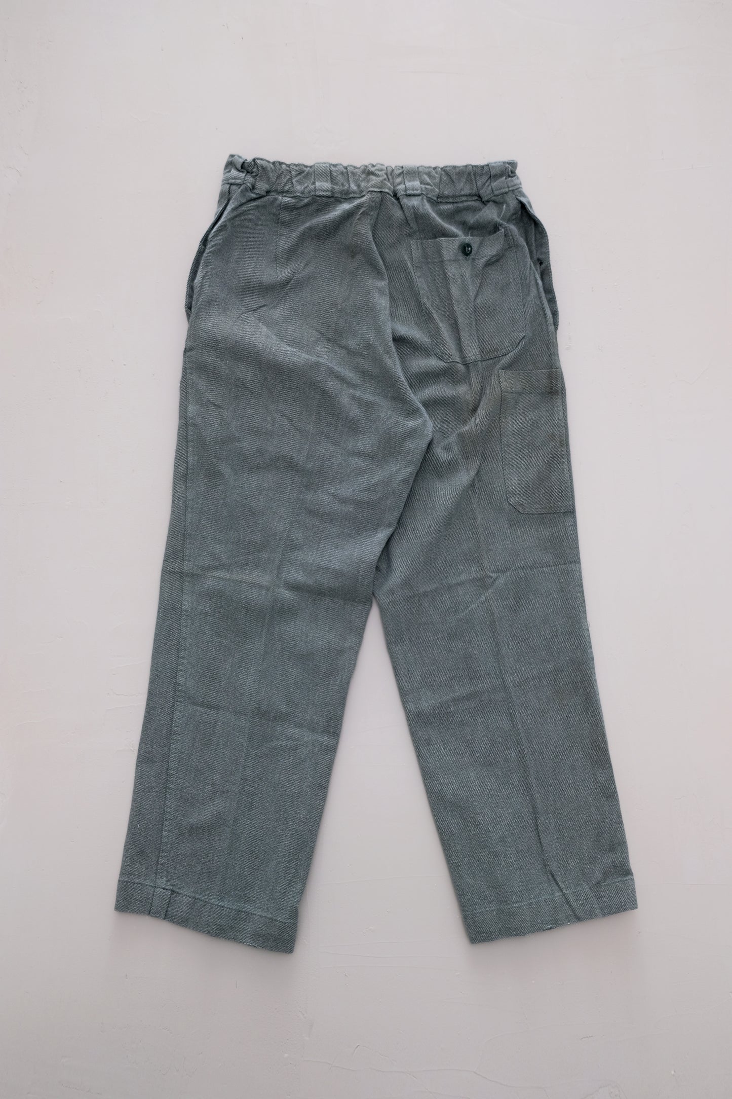 Pantaloni in denim grigio Swiss Military/Workwear — M/L (elastico in vita)