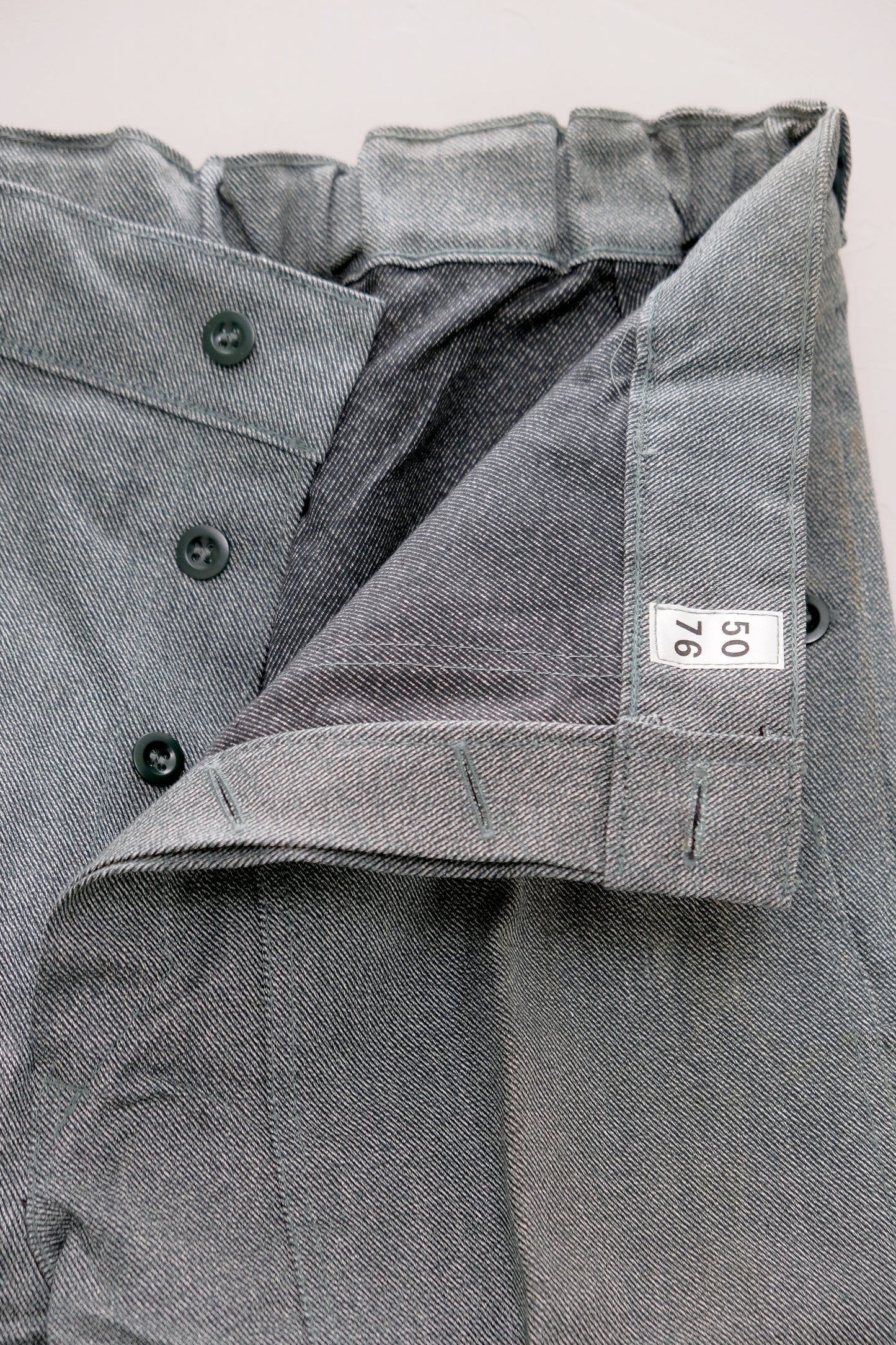 Pantaloni in denim grigio Swiss Military/Workwear — L/XL