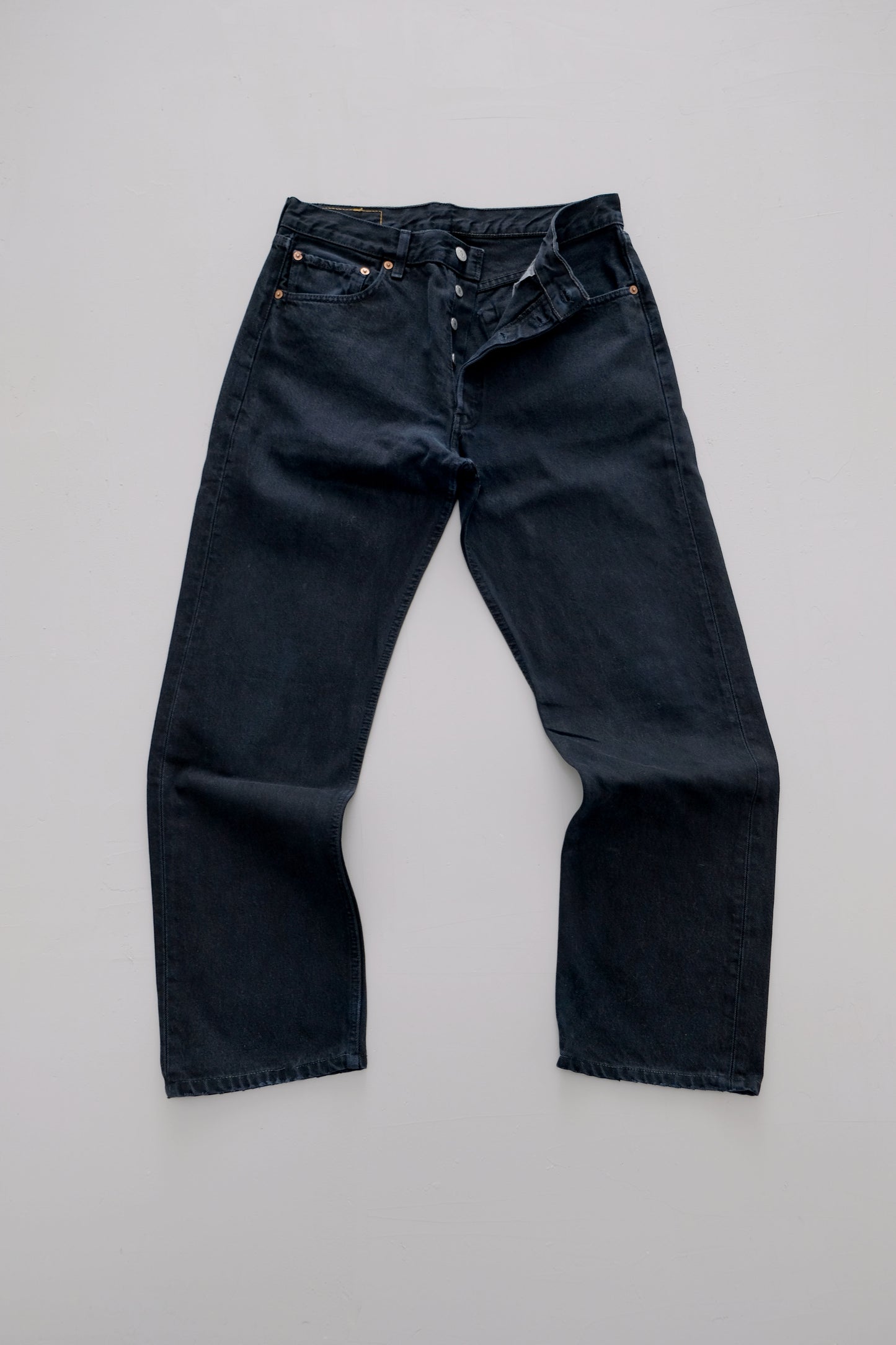 501 Levi's — Deep Blue — W34/L36