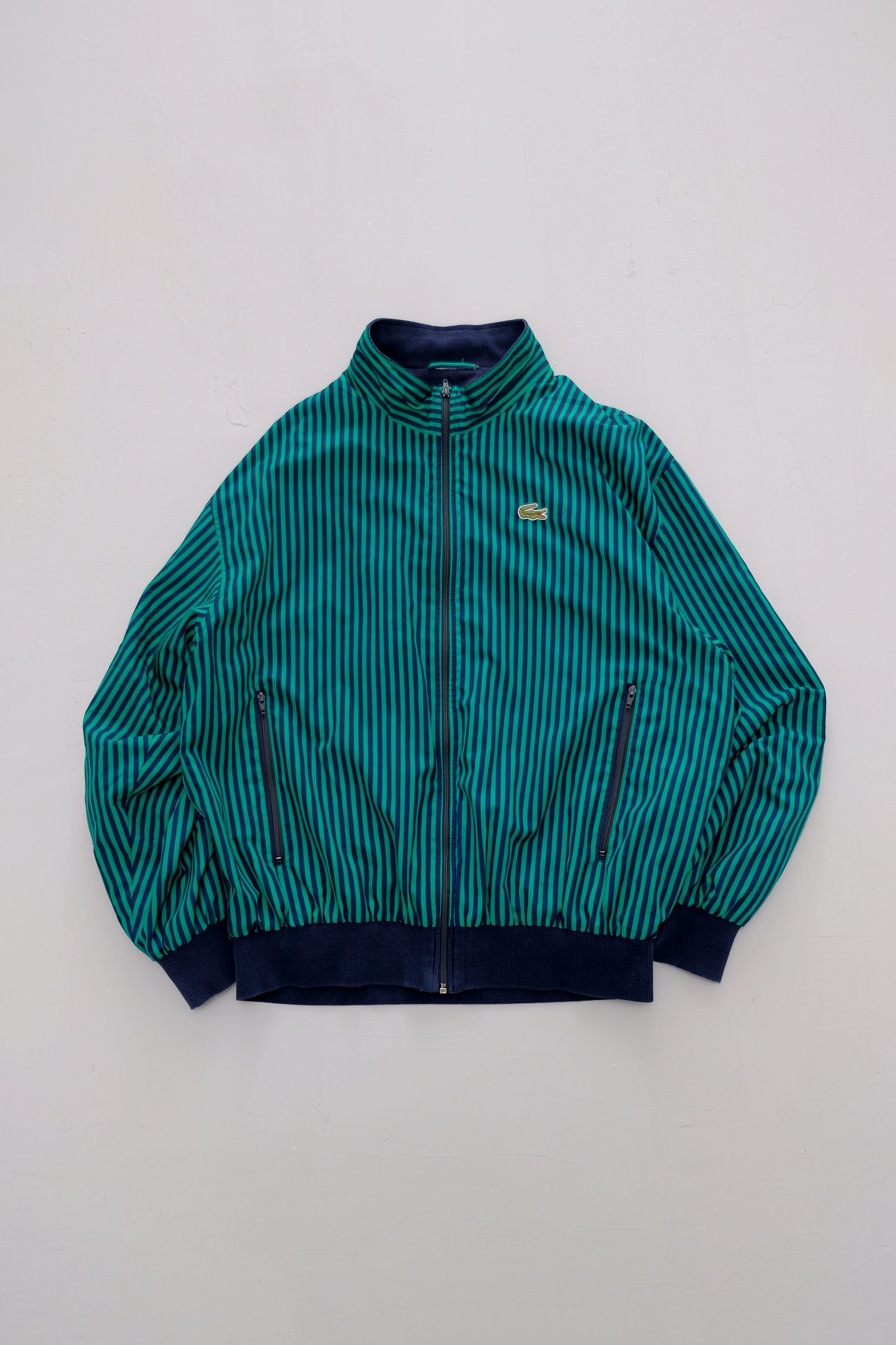 Lacoste🐊 — Striped Lightweight/wind Jacket — L/XL