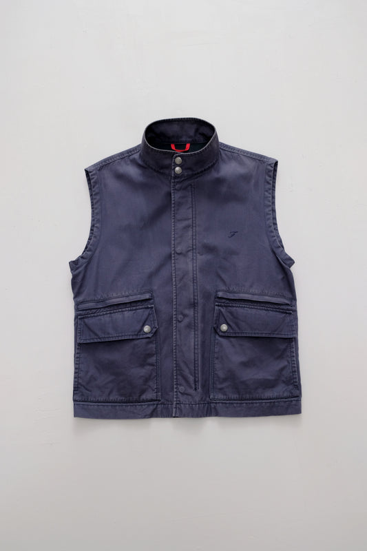 Gilet utility blu Independence — Fay — L