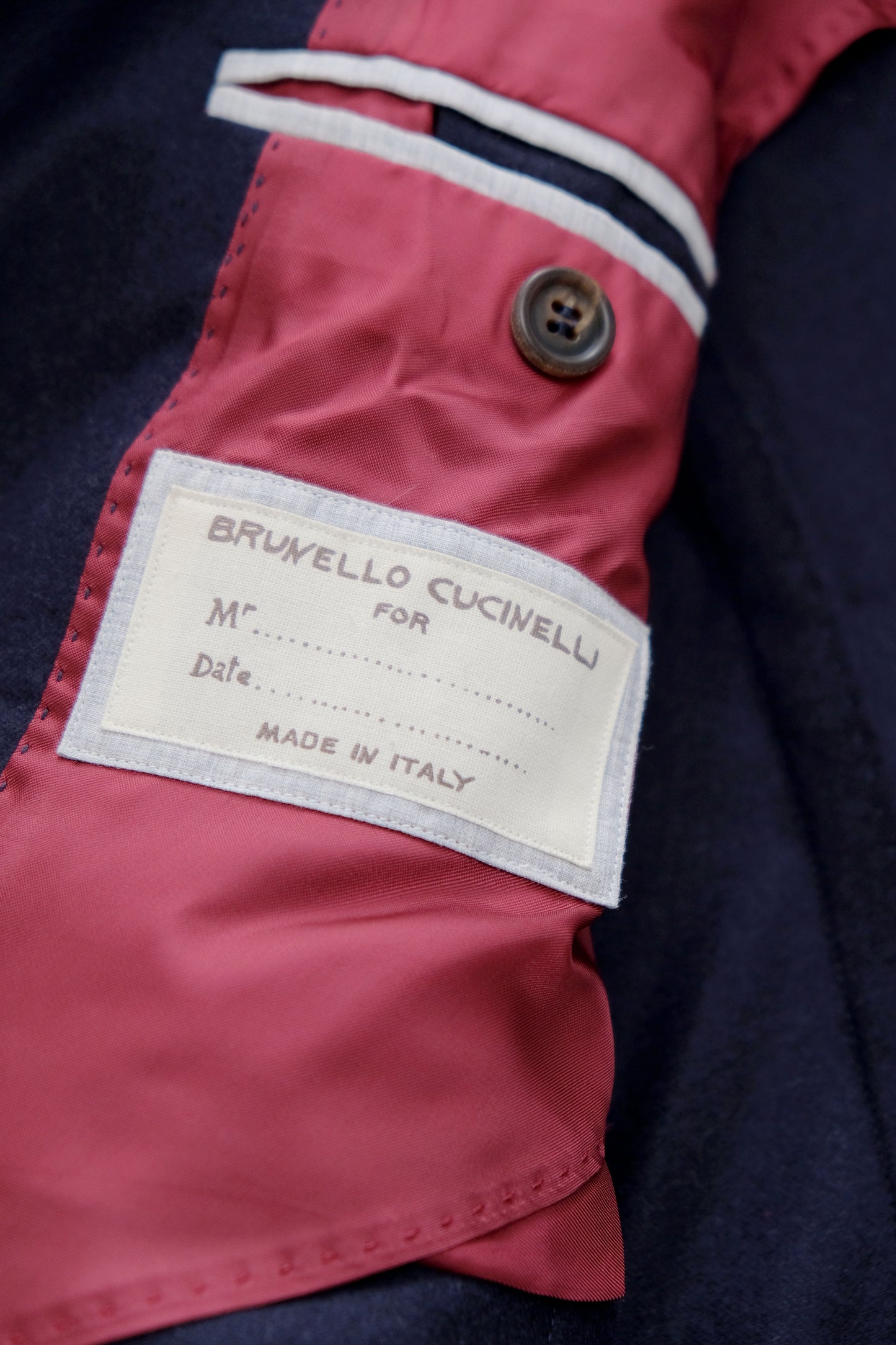 Blazer blu navy — Brunello Cucinelli — M