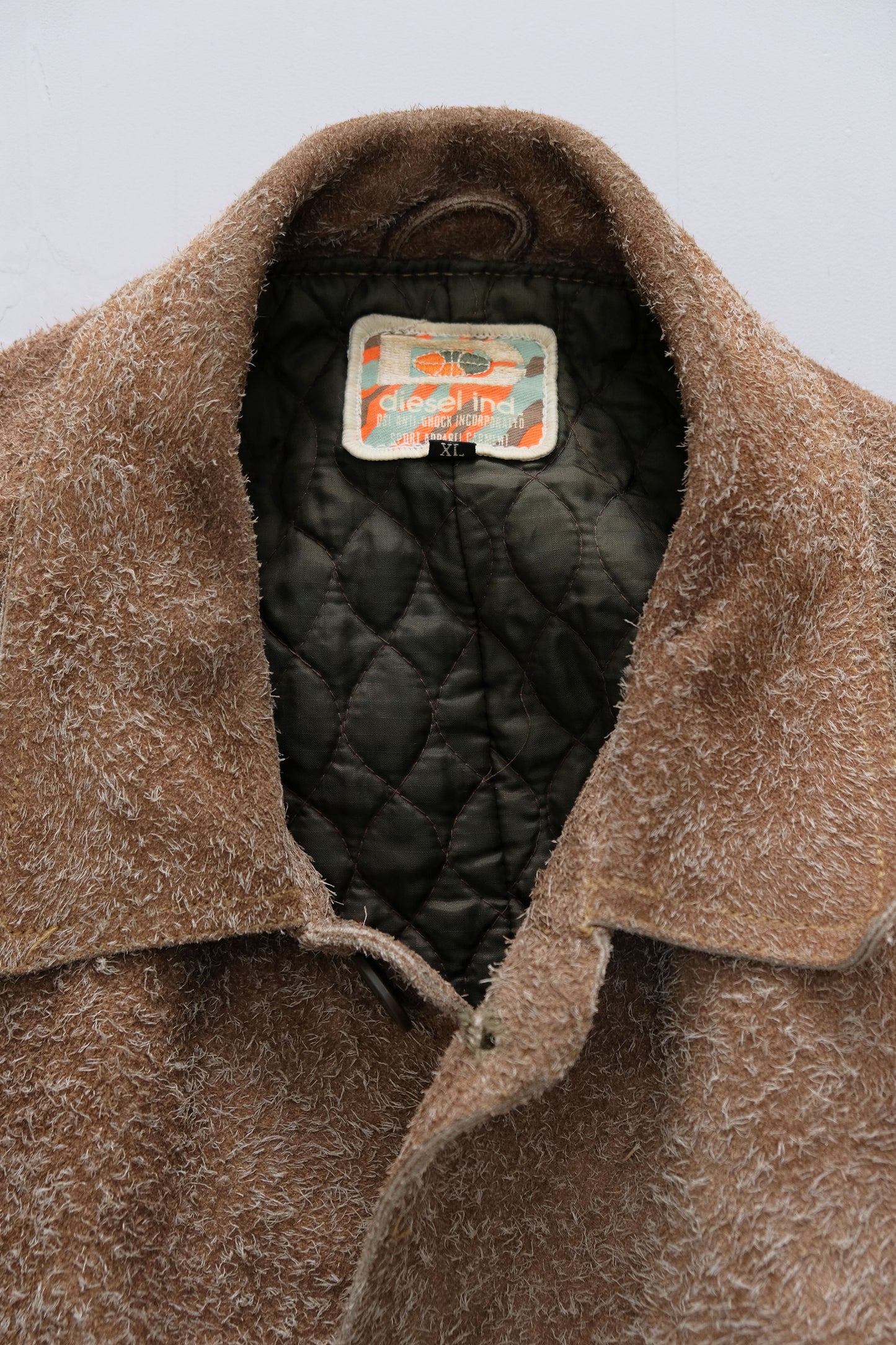 Giacca pesante in pelle di mucca — Diesel — XL