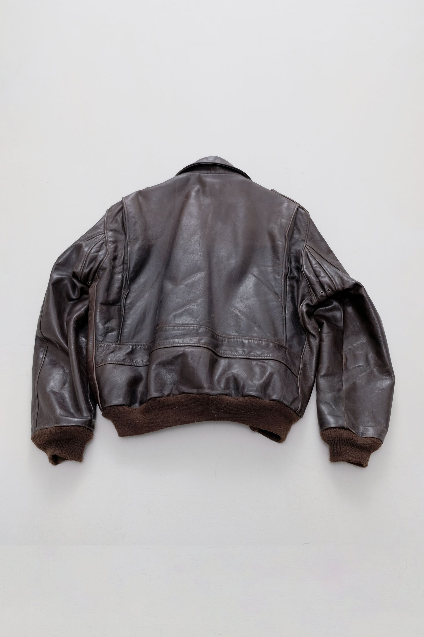 Aviator Leather Jacket — Schott NYC — 42/L