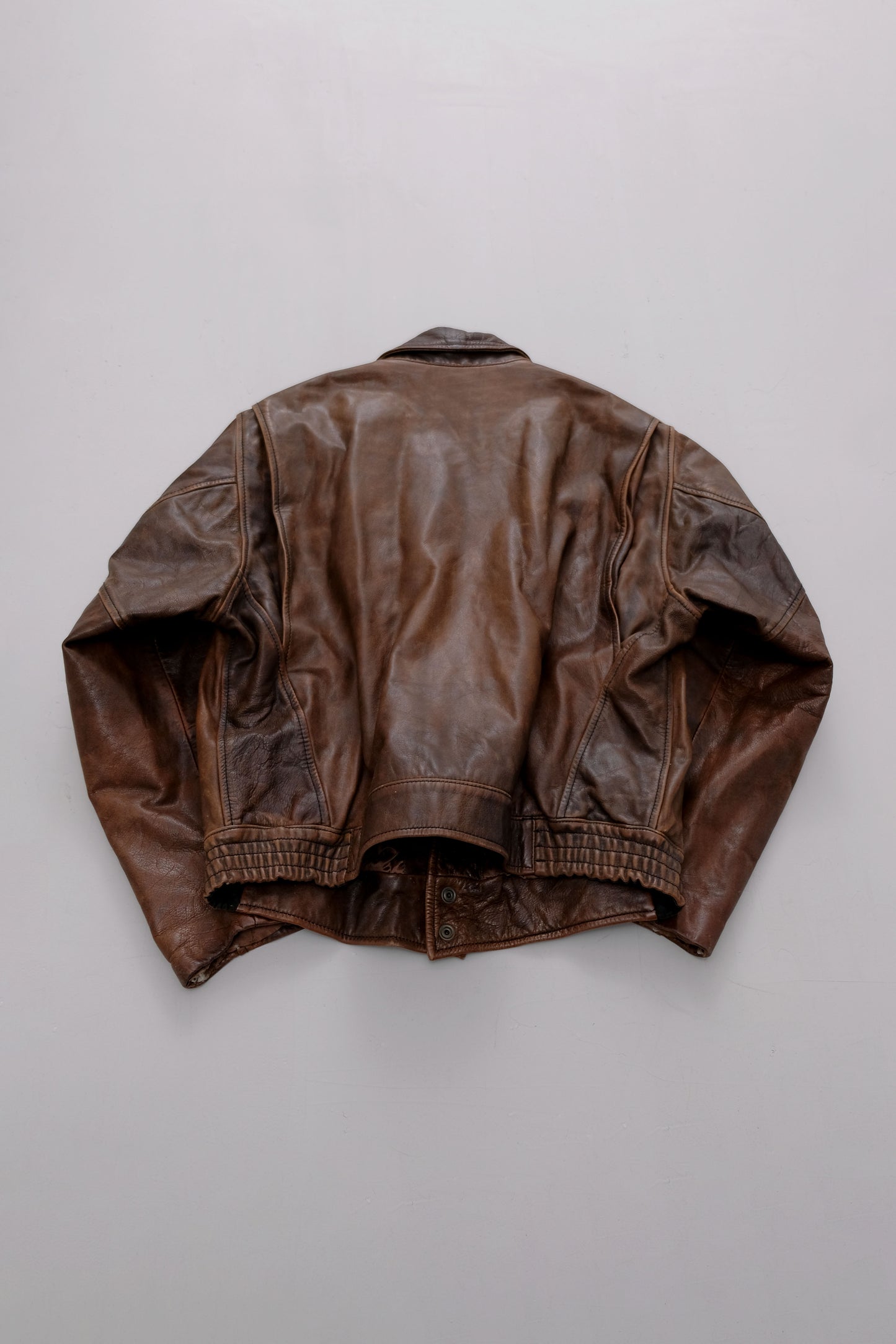 Leather Jacket — Stefanel — XL