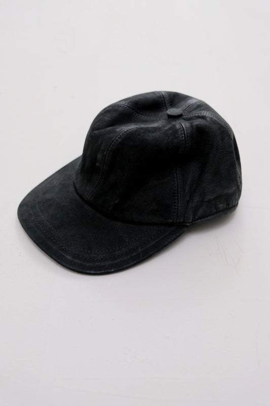 Leather Baseball Cap