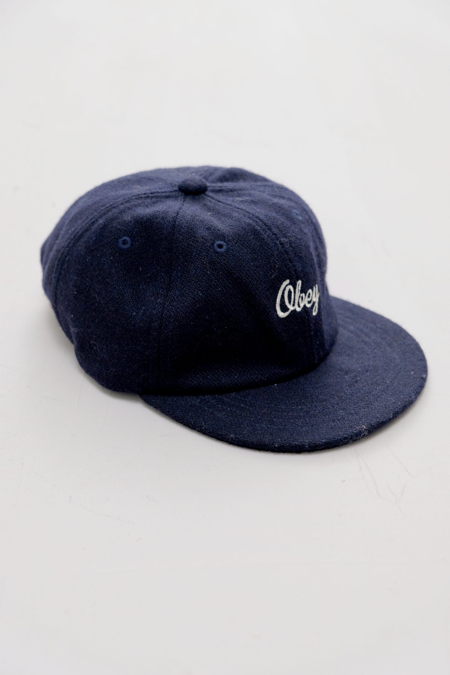 Wool Baseball Cap — Obey — One Size