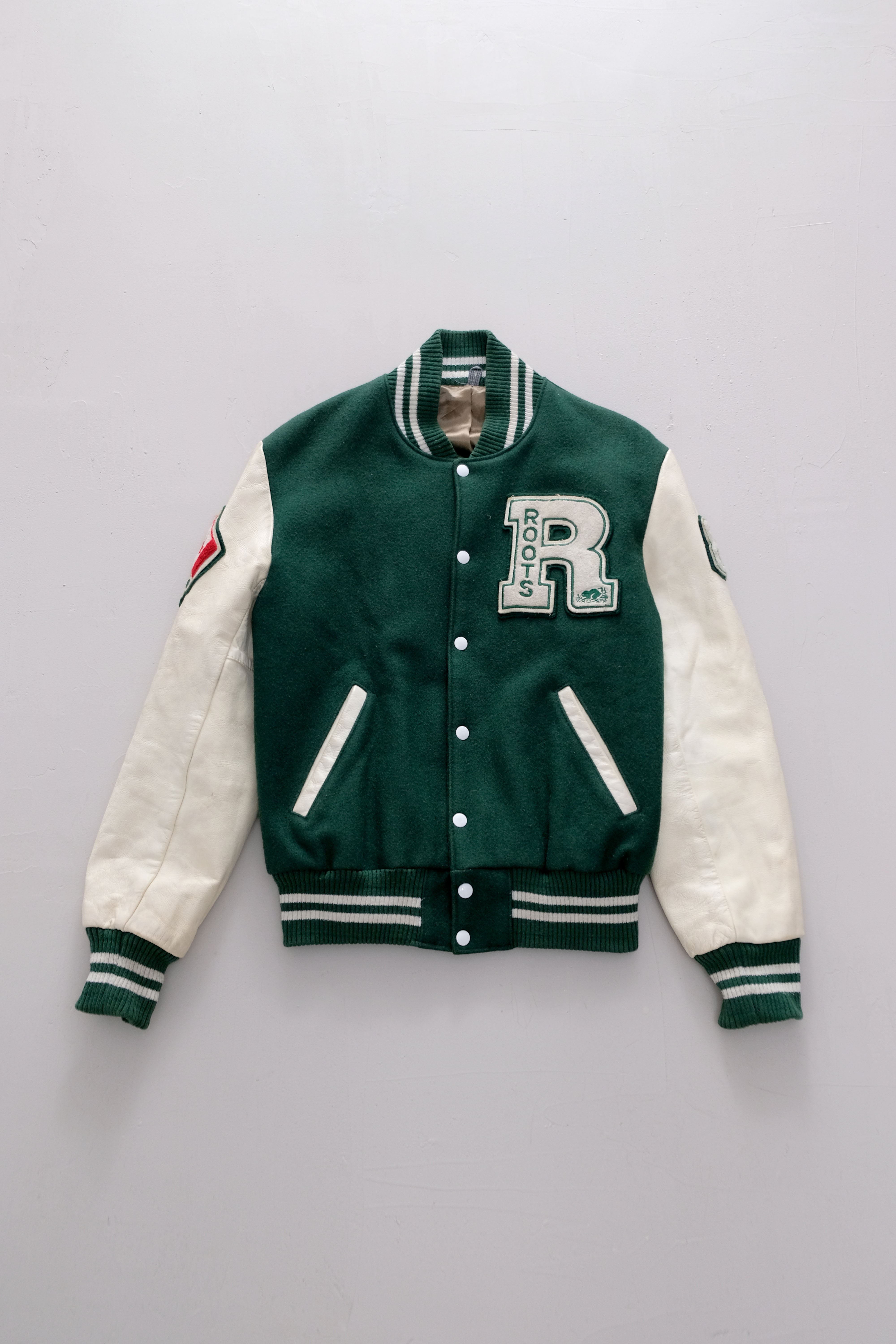 Varsity jacket roots sale