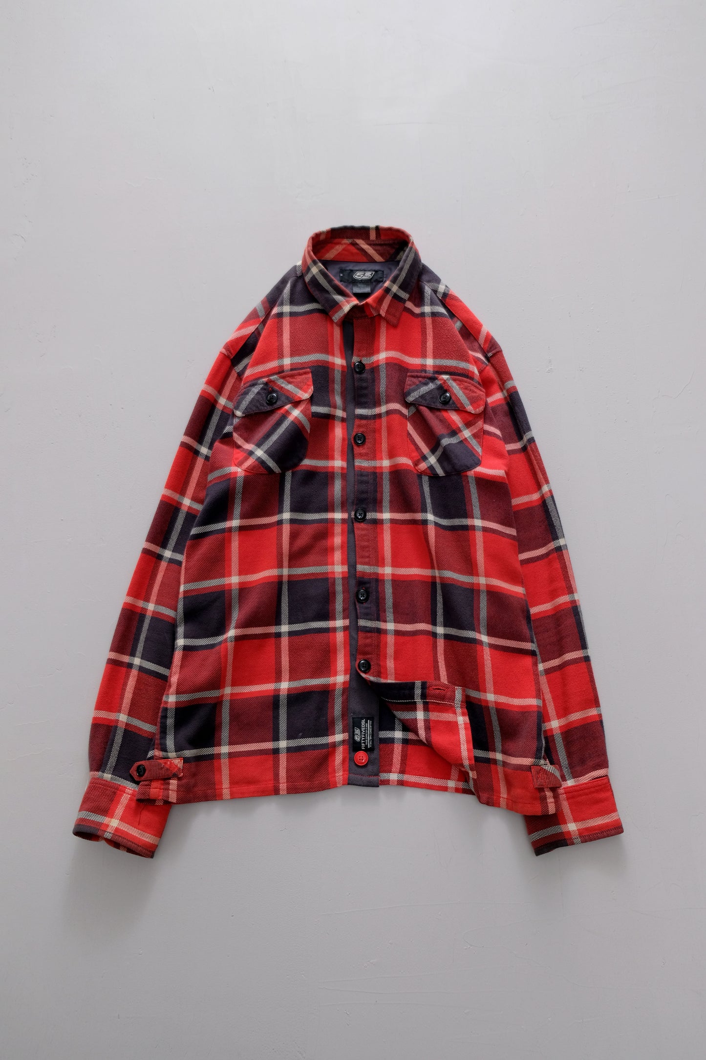 Tartan Red Shirt — 55Diesel — XL