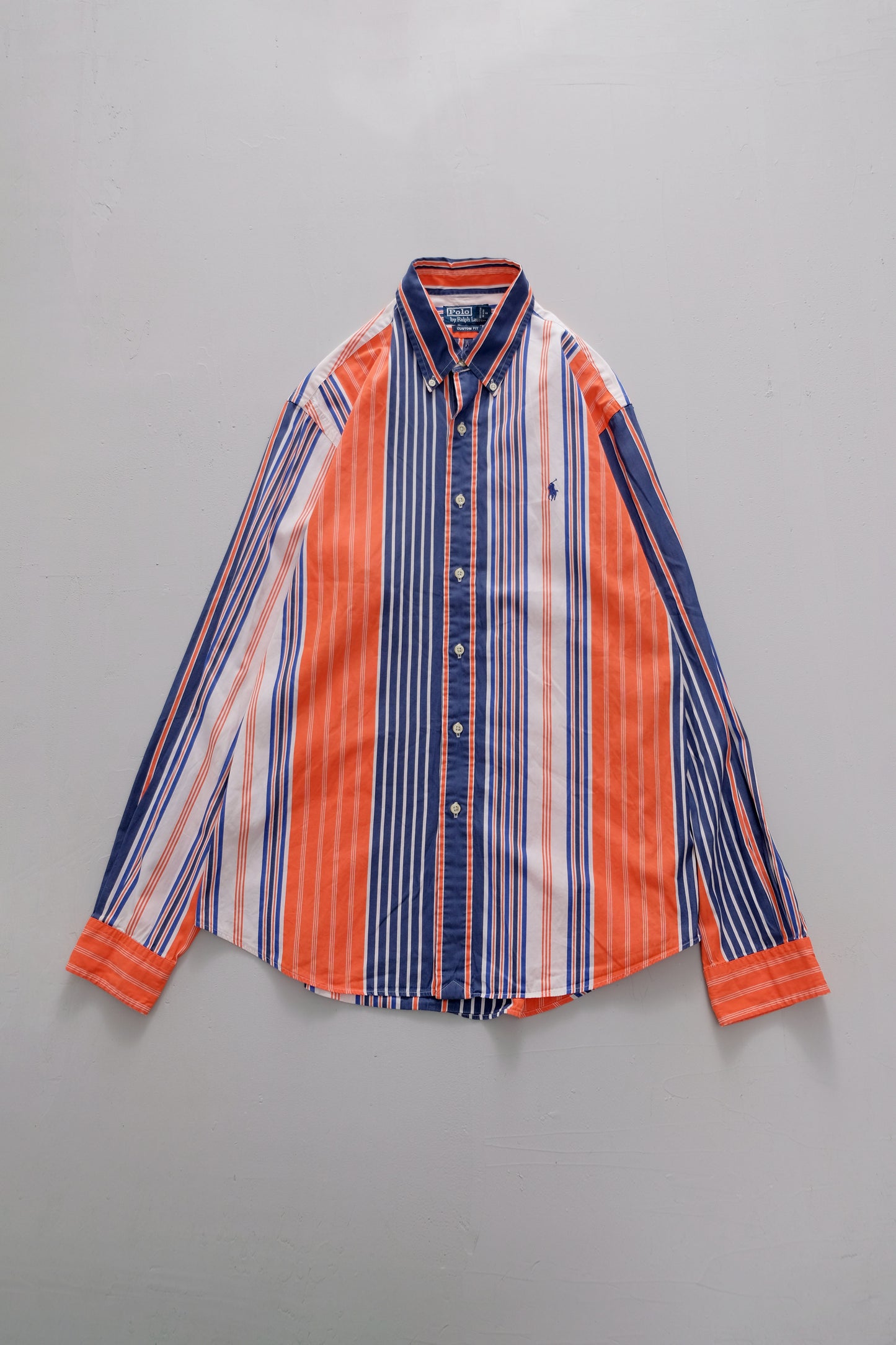 Striped 90's Shirt — Regular fit — Ralph Lauren — L