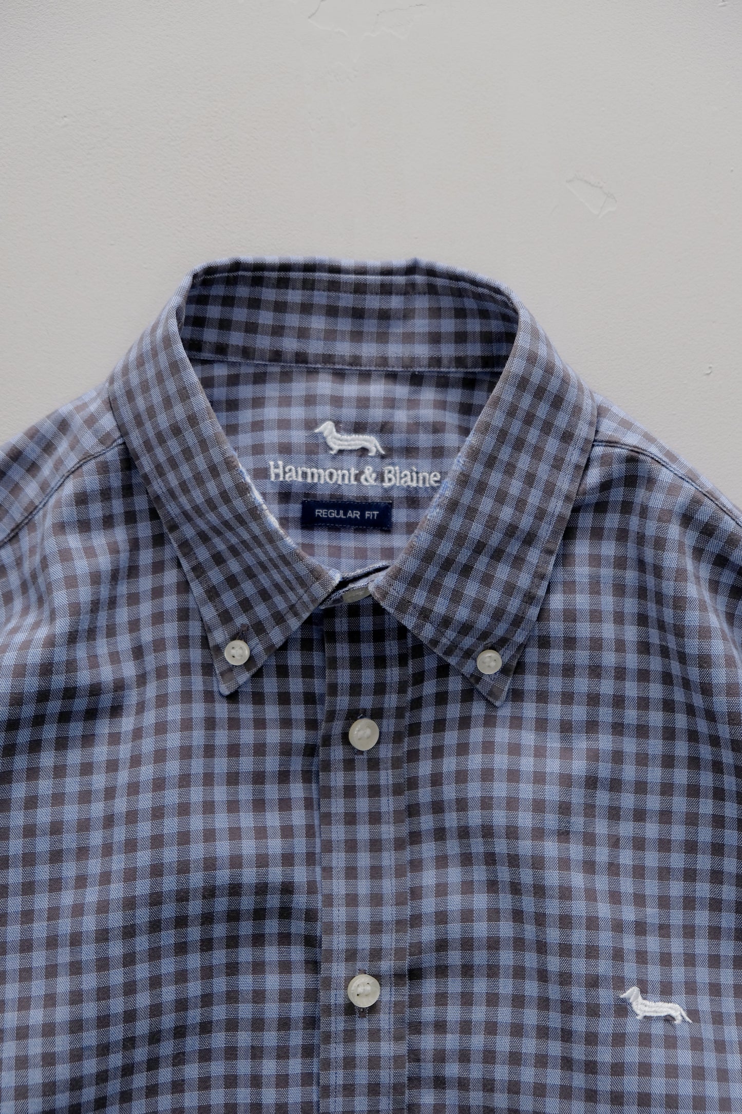 Checked Shirt — Regular fit — Harmont & Blaine — XL