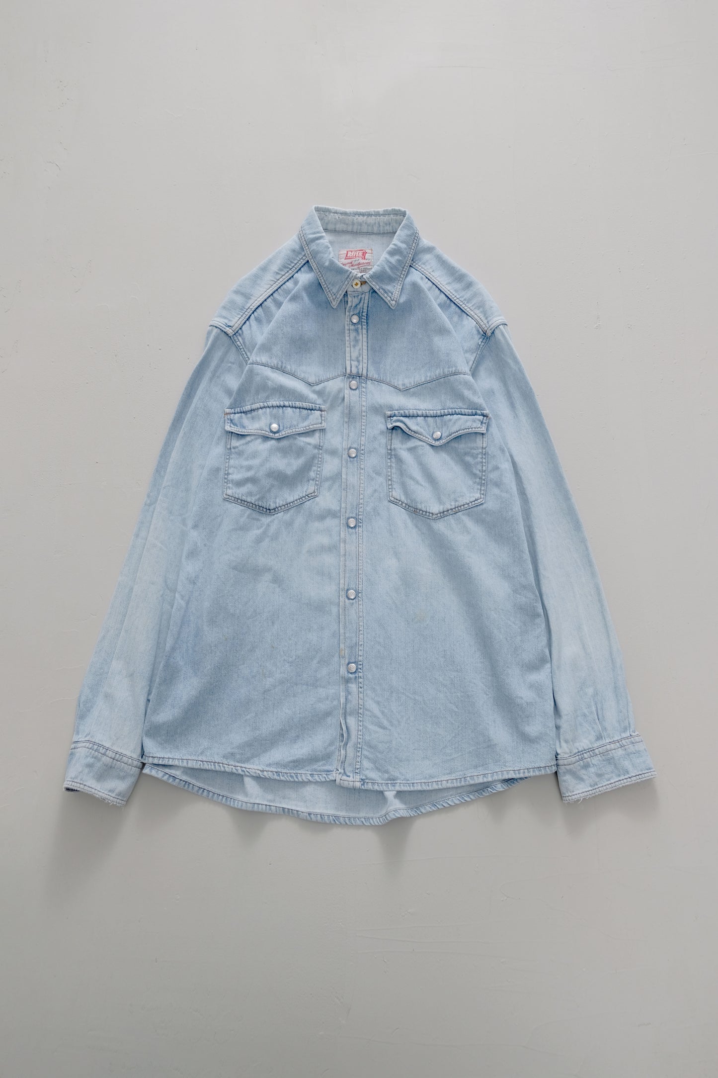 Denim Western Shirt — Rifle — L