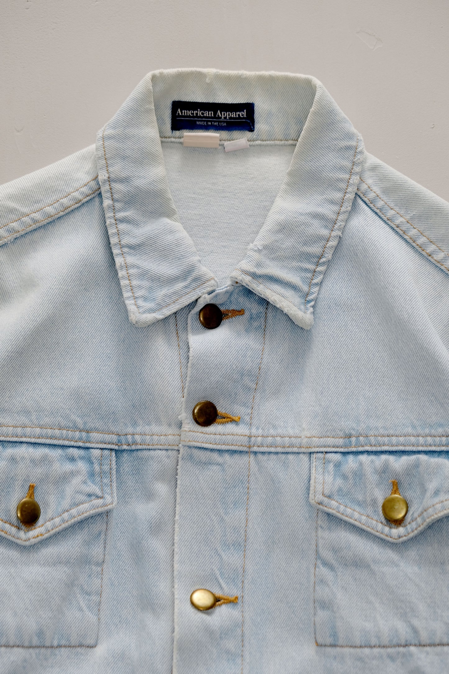 Denim Jacket  — American Apparel — L