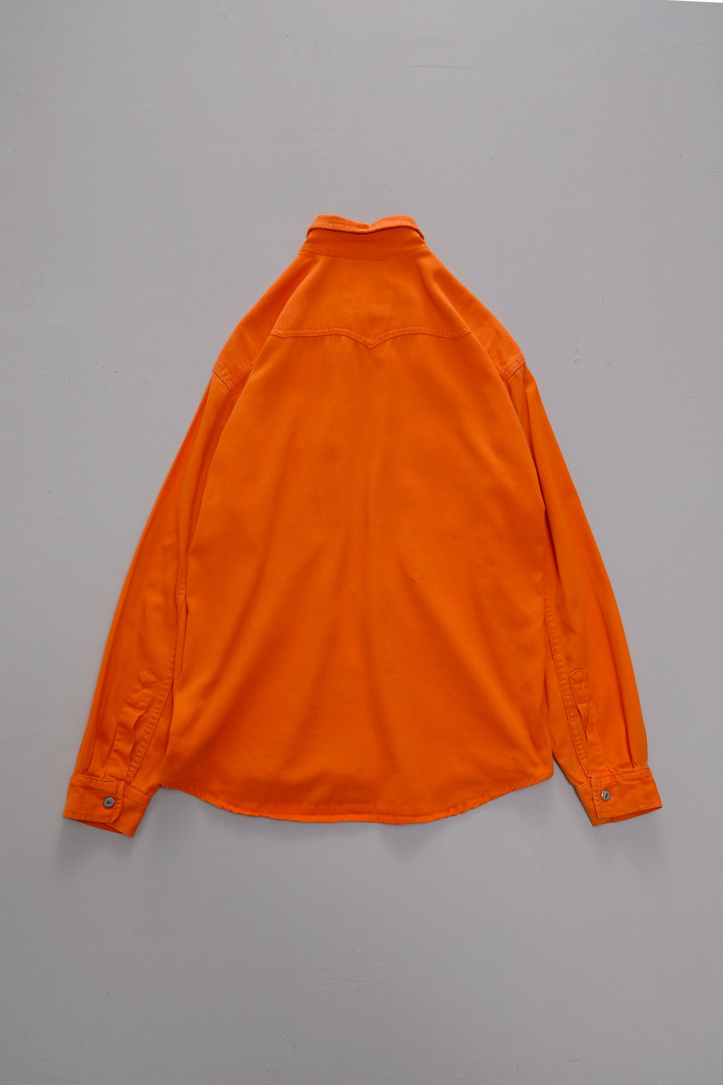 Orange Western Shirt — Levi's — M