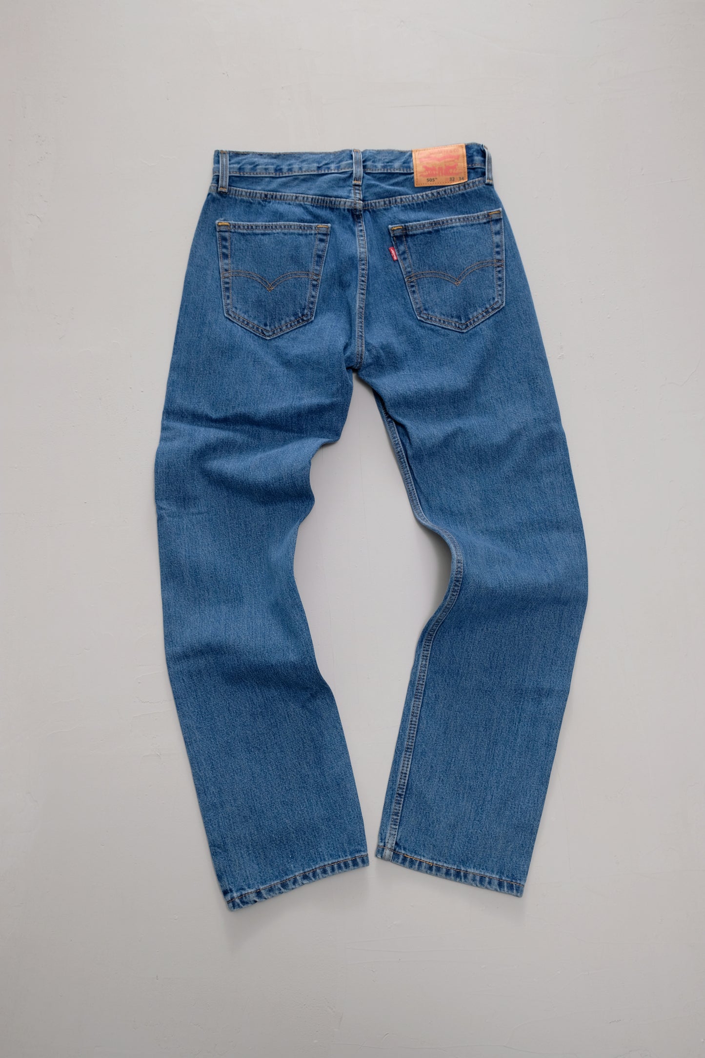 505 Levi's — Blue — W36/L32