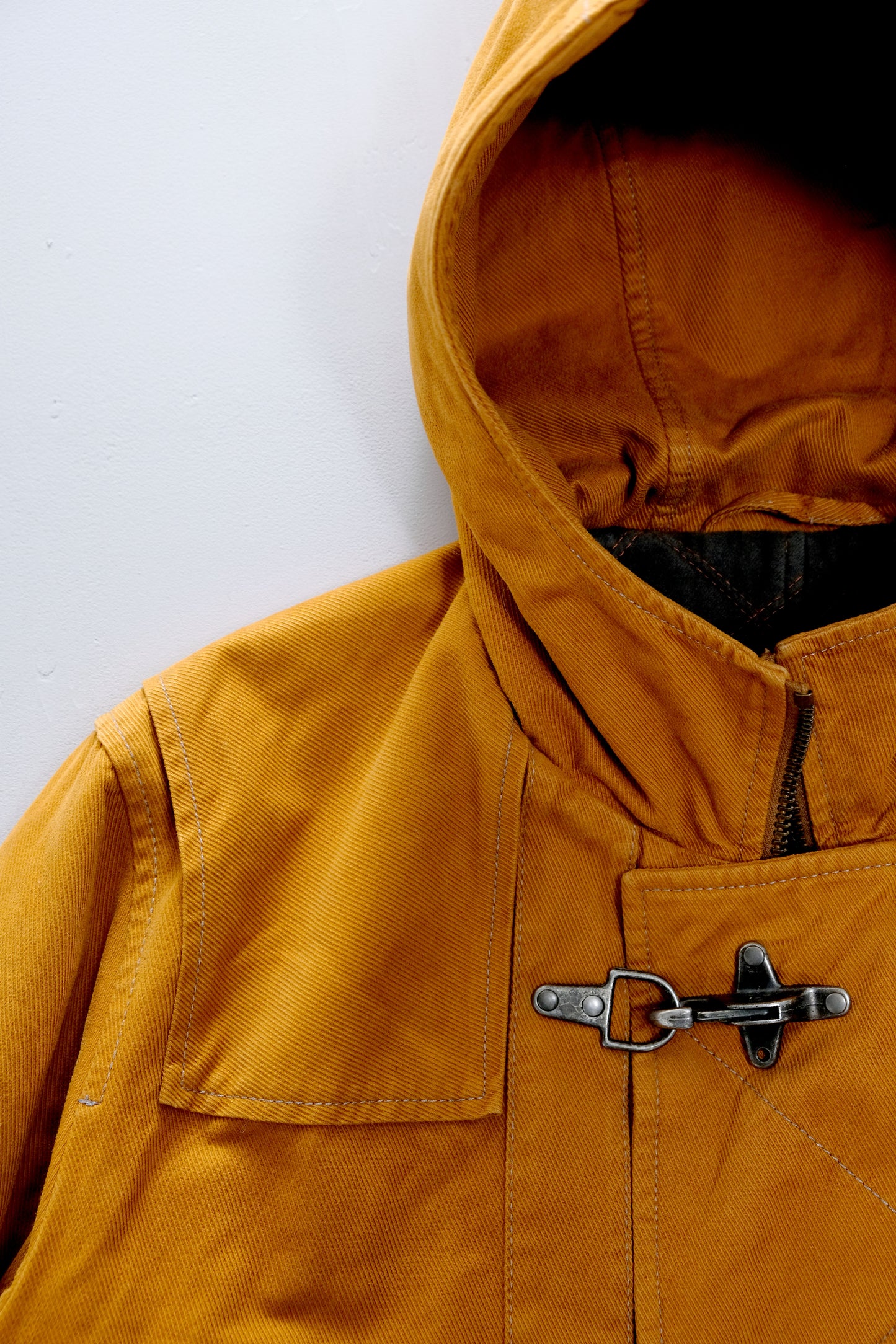 Rusty Orange Parka Coat — Marlboro Classic —L