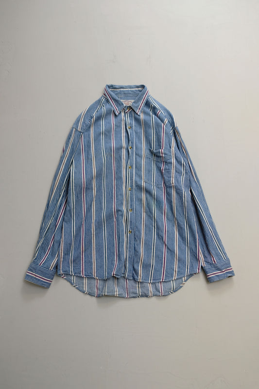 Vintage Striped Shirt — L