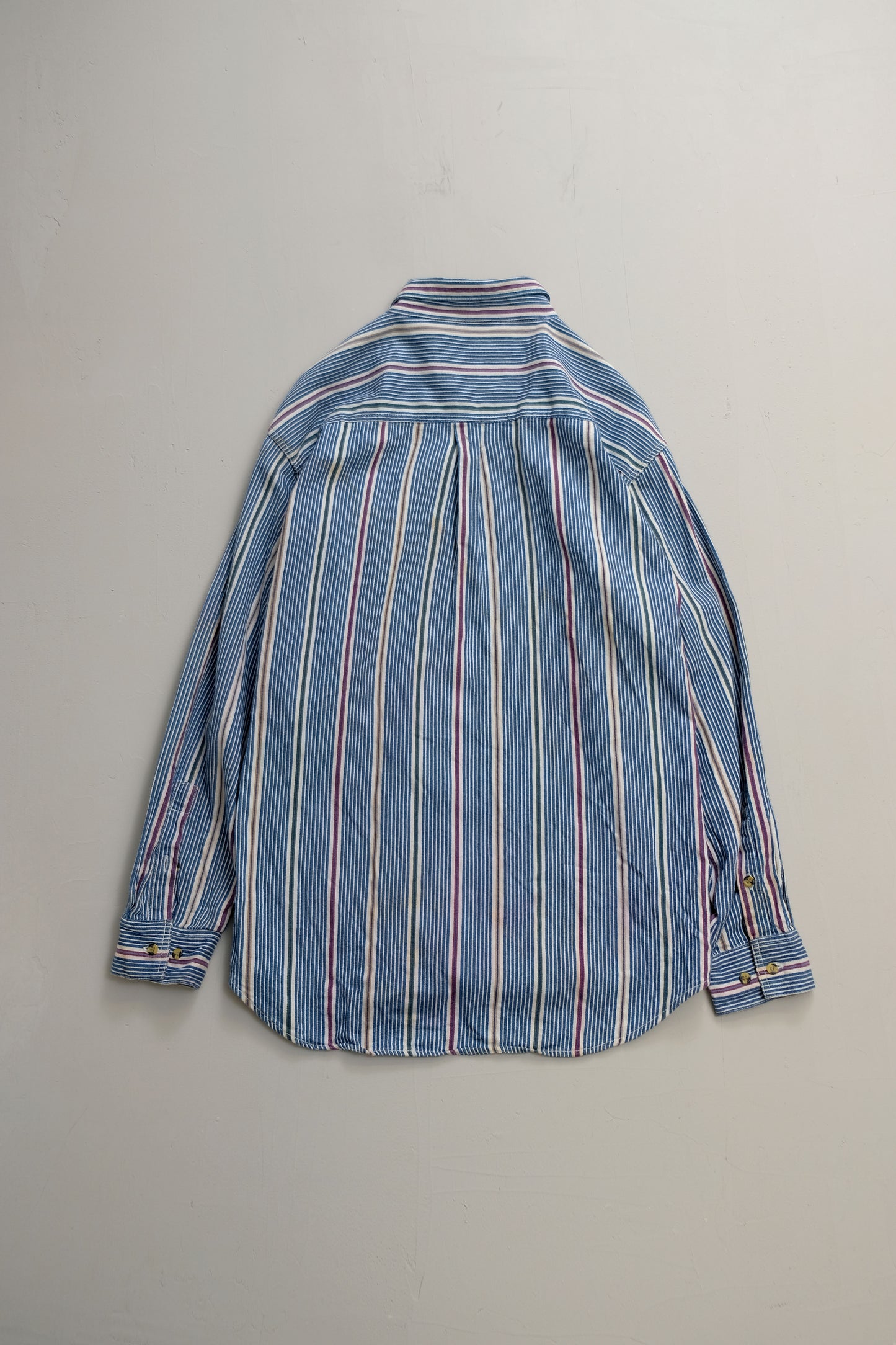 Vintage Striped Shirt — L