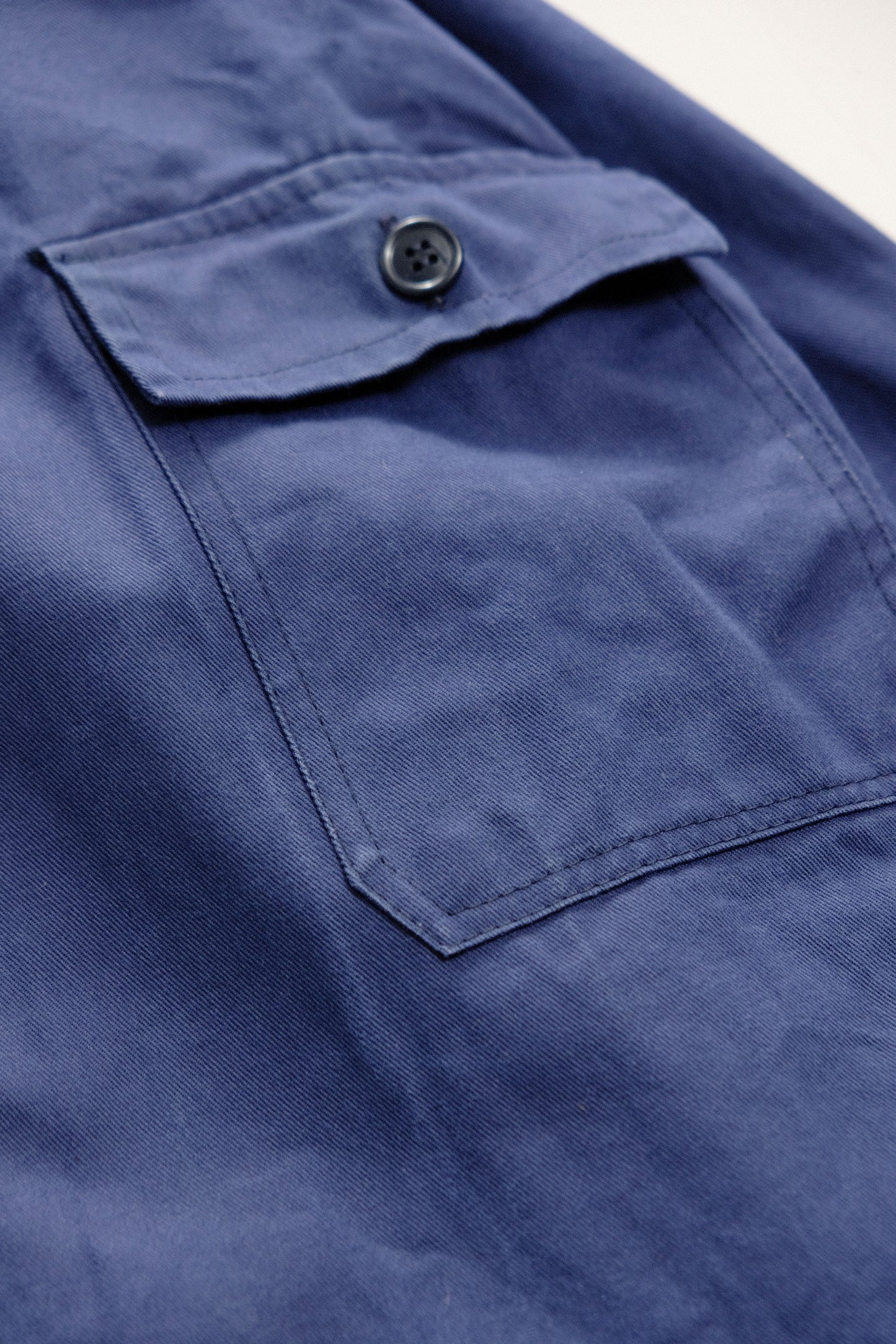 Blue Workwear Shirt/Overshirt — XXL