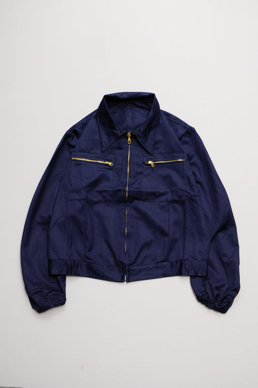 Deep Blue Workwear Overshirt