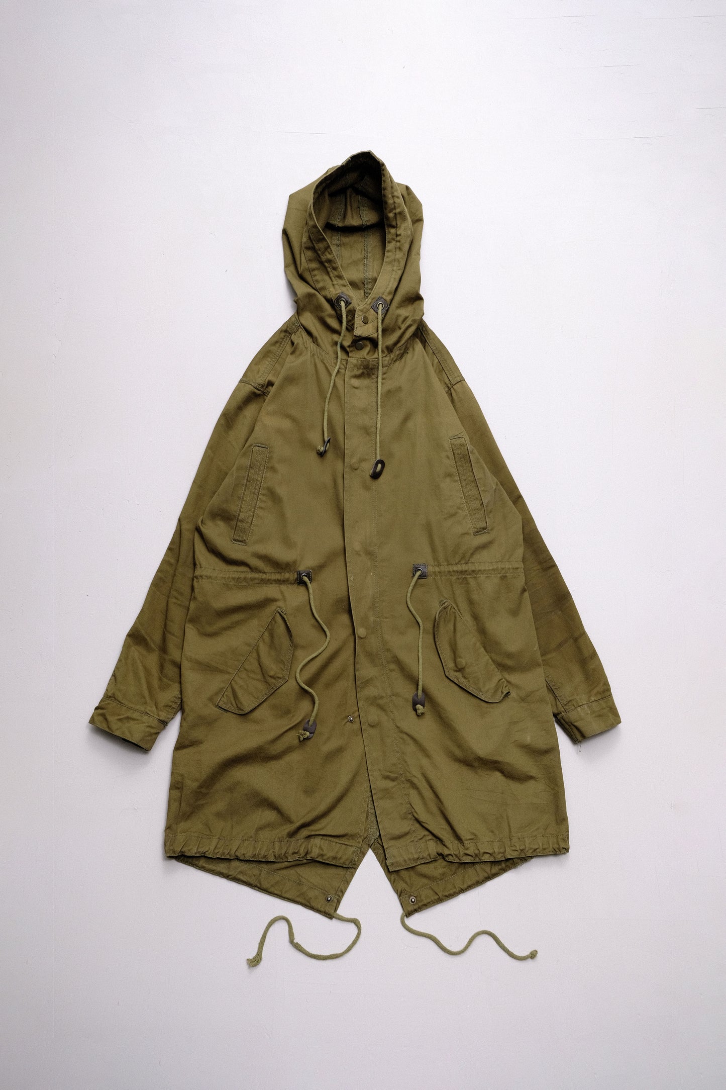 Olive Military Parka