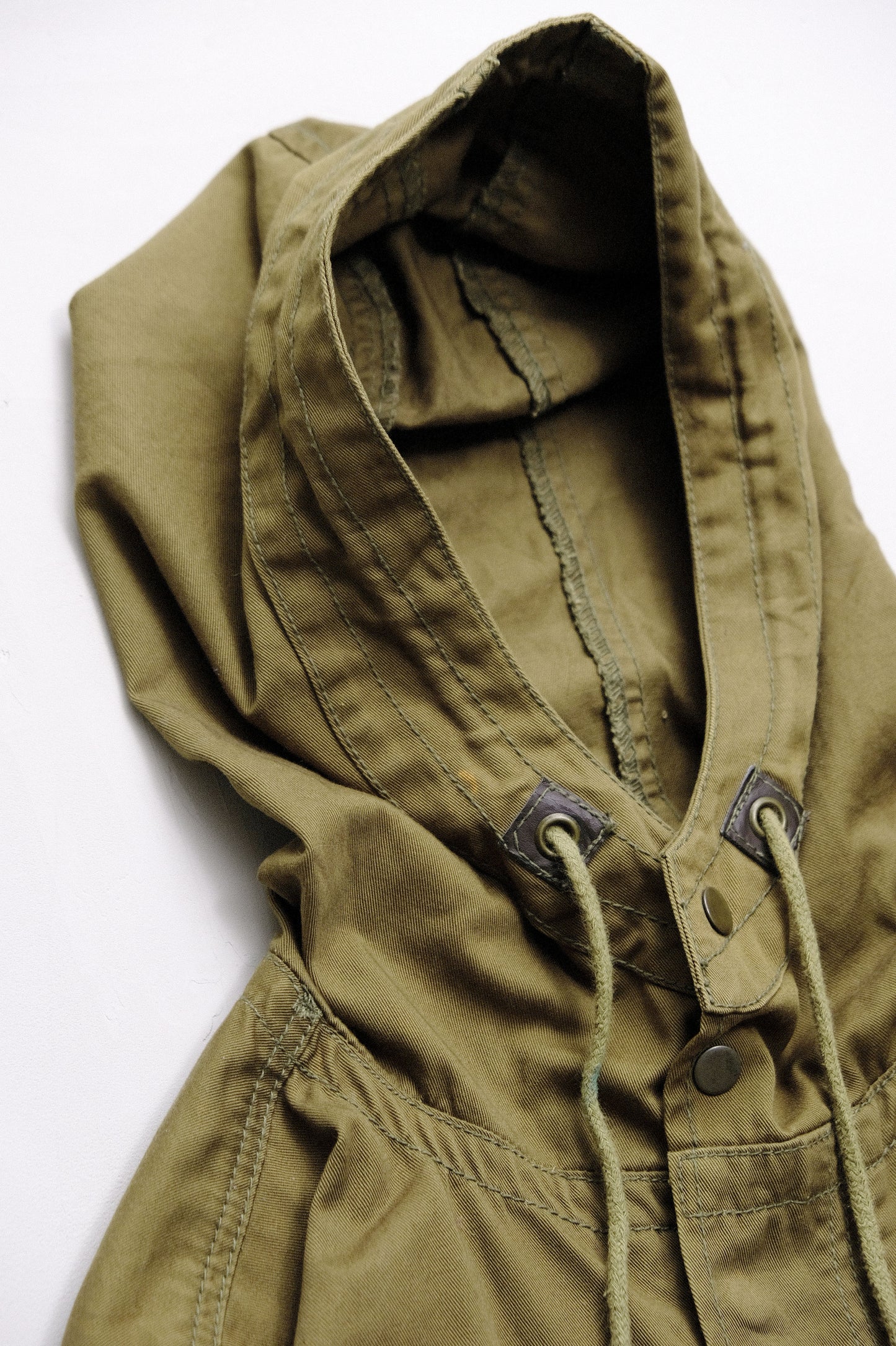 Olive Military Parka