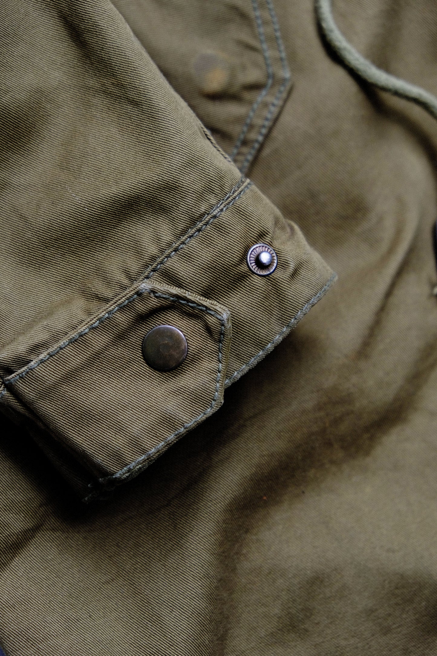 Olive Military Parka