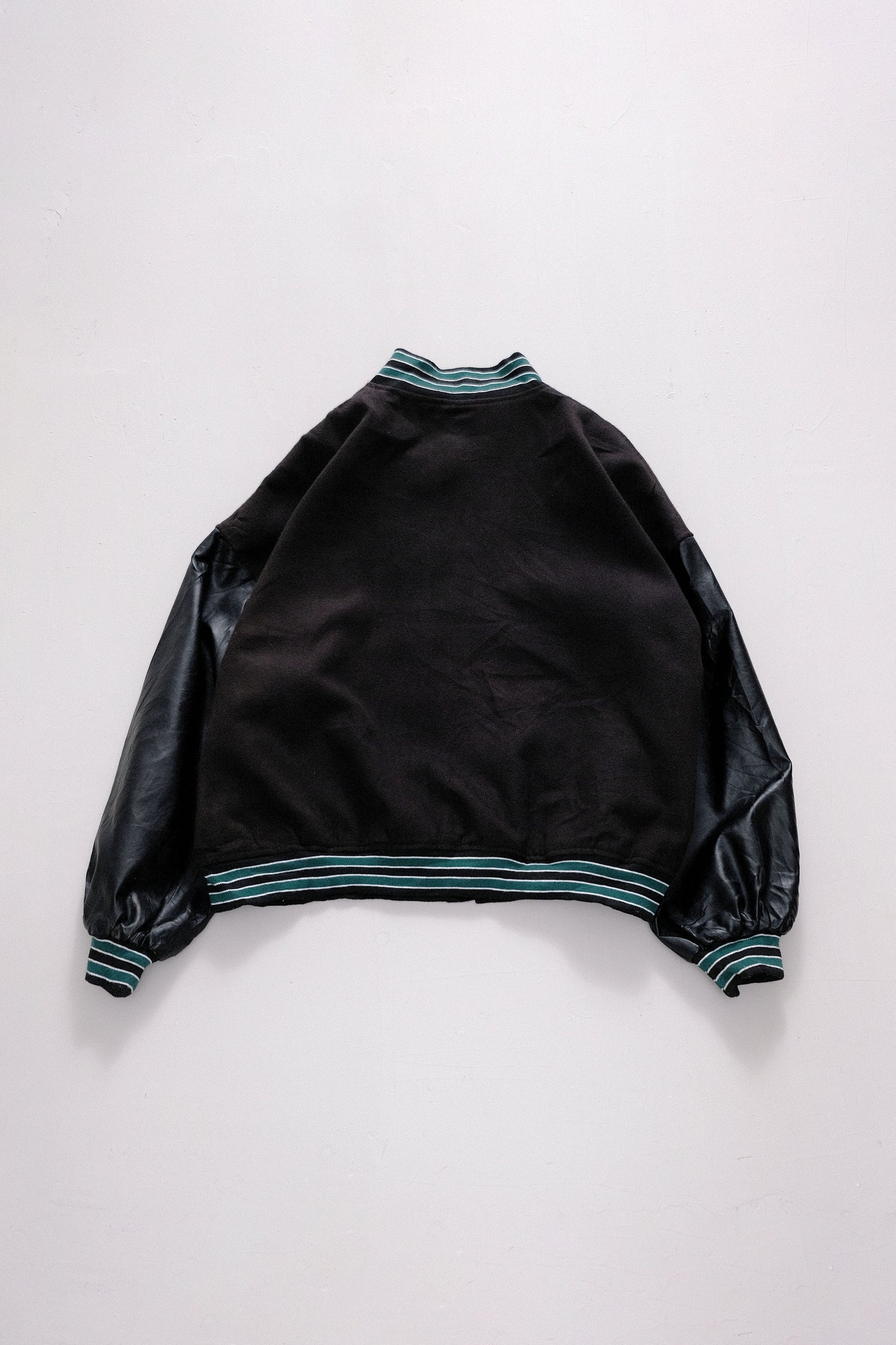 Giacca Varsity Nero Verde— XL