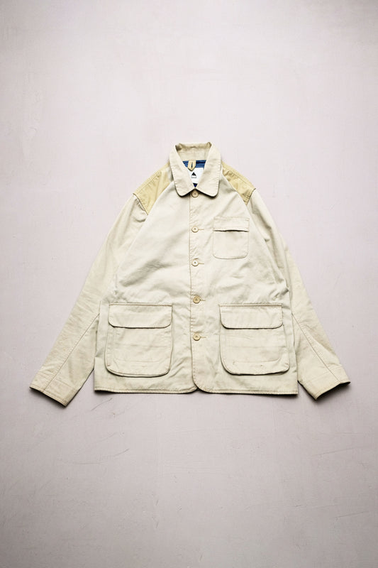 Cream Safari Jacket — Burton — L