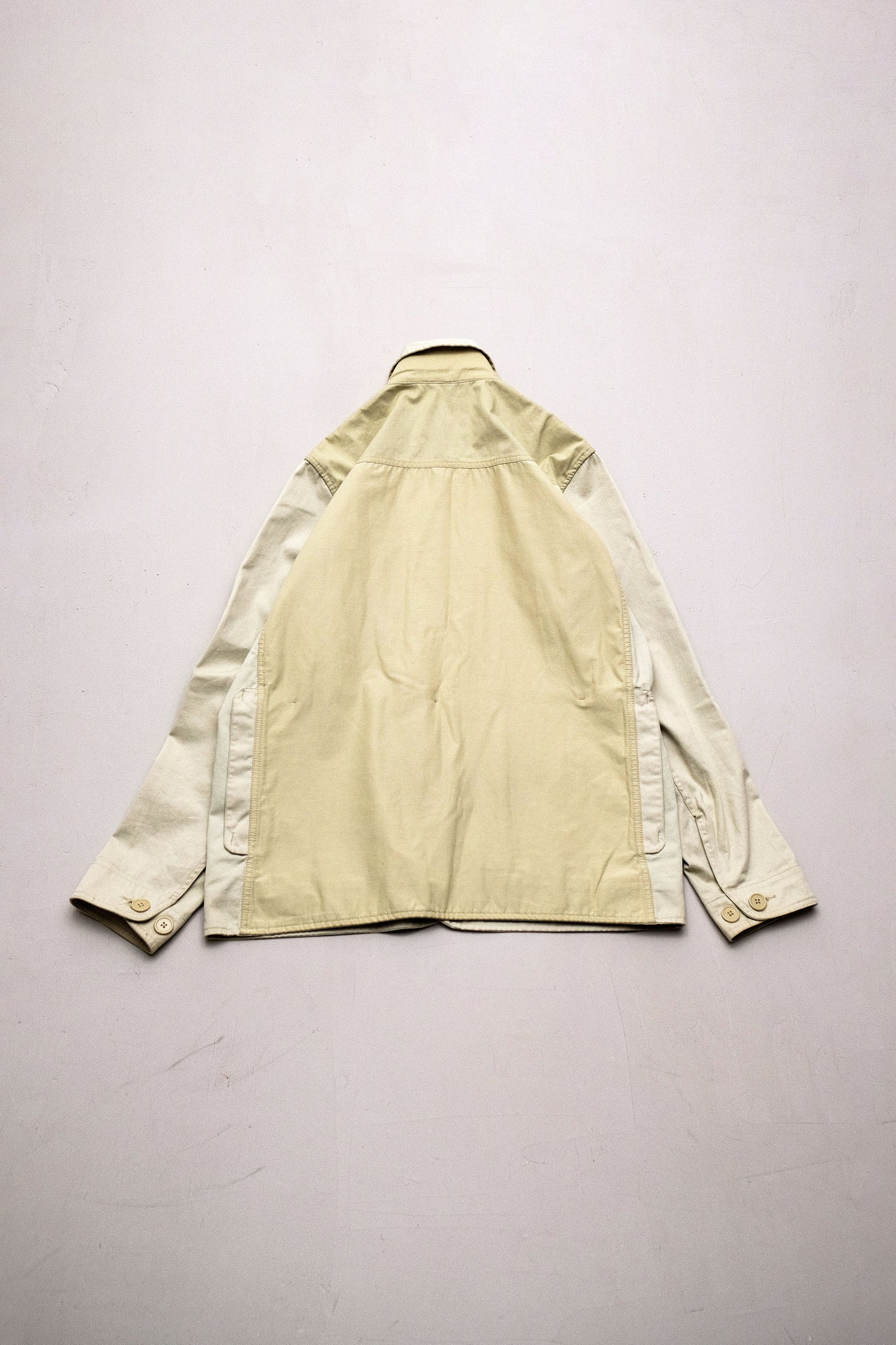 Cream Safari Jacket — Burton — L