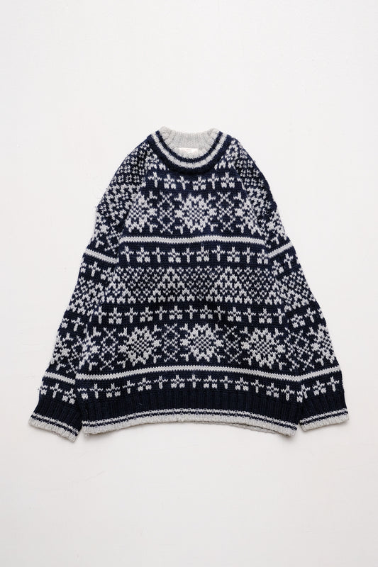 Rifle Scandinavian Pattern Sweater — M