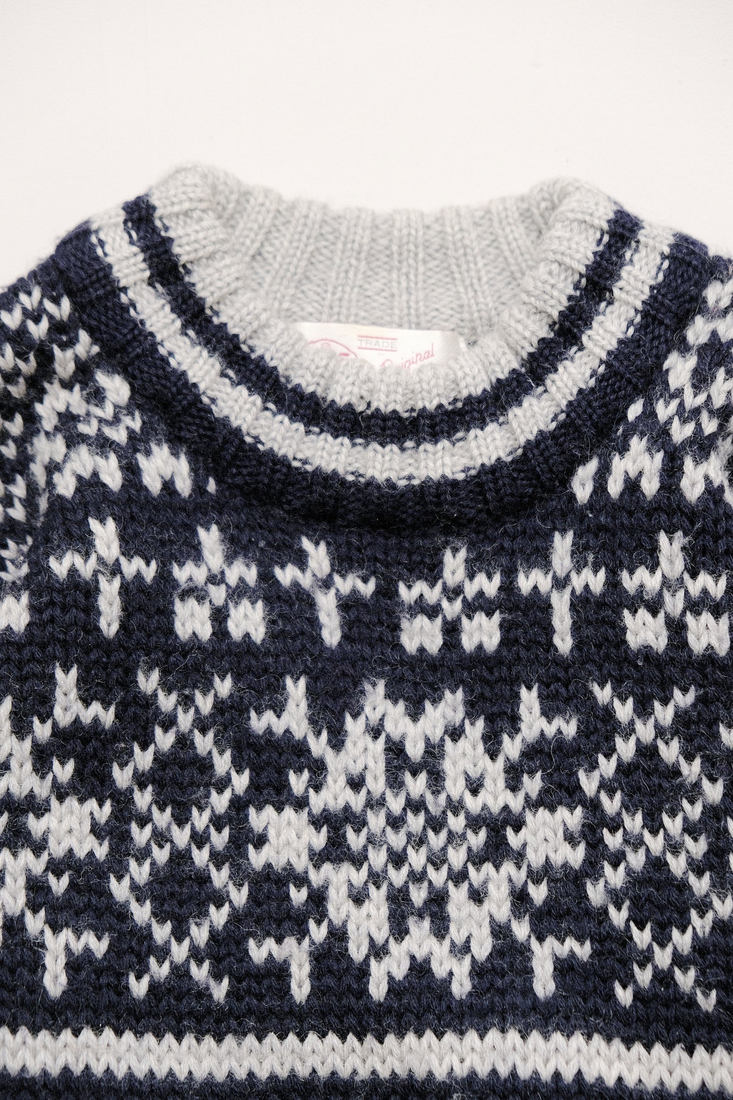 Rifle Scandinavian Pattern Sweater — M