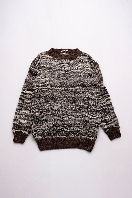 Cable Knit Sweater — L