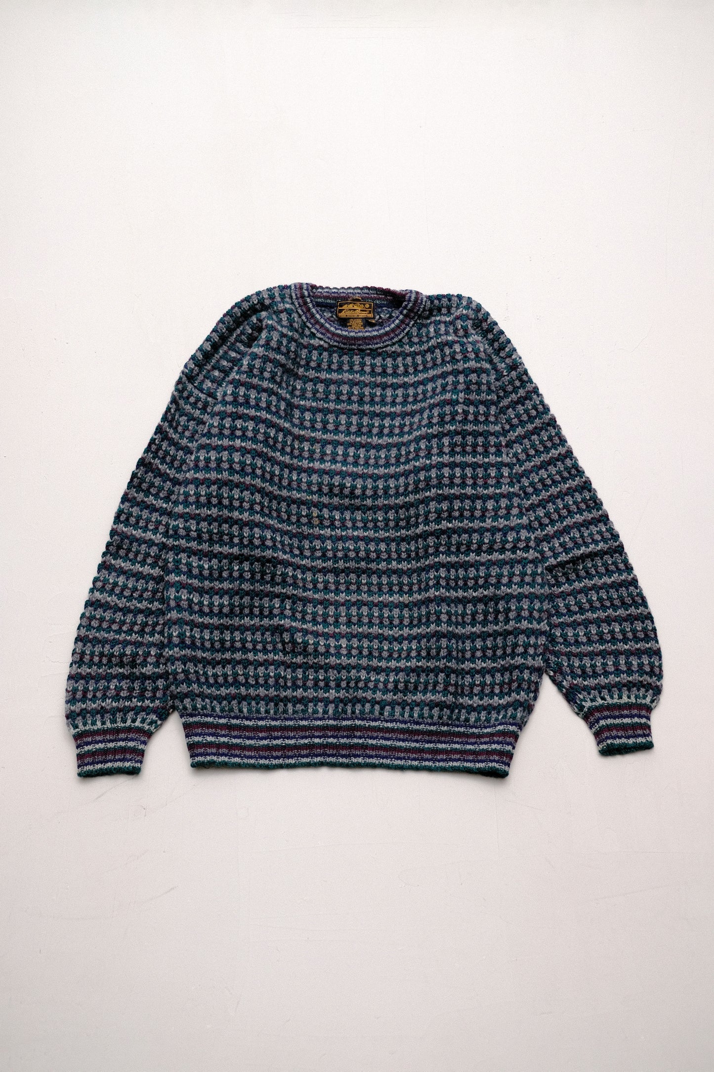 100% Shetland Wool Sweater — M/L