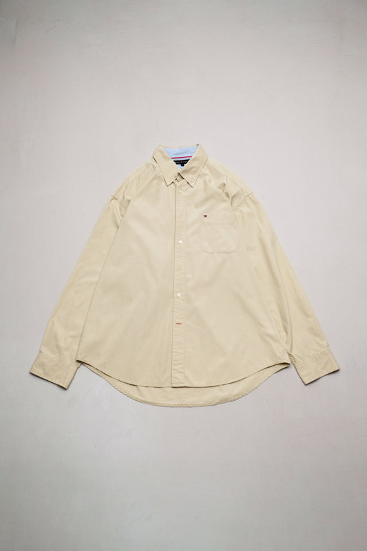 Cream Shirt — Tommy Hilfiger — XL